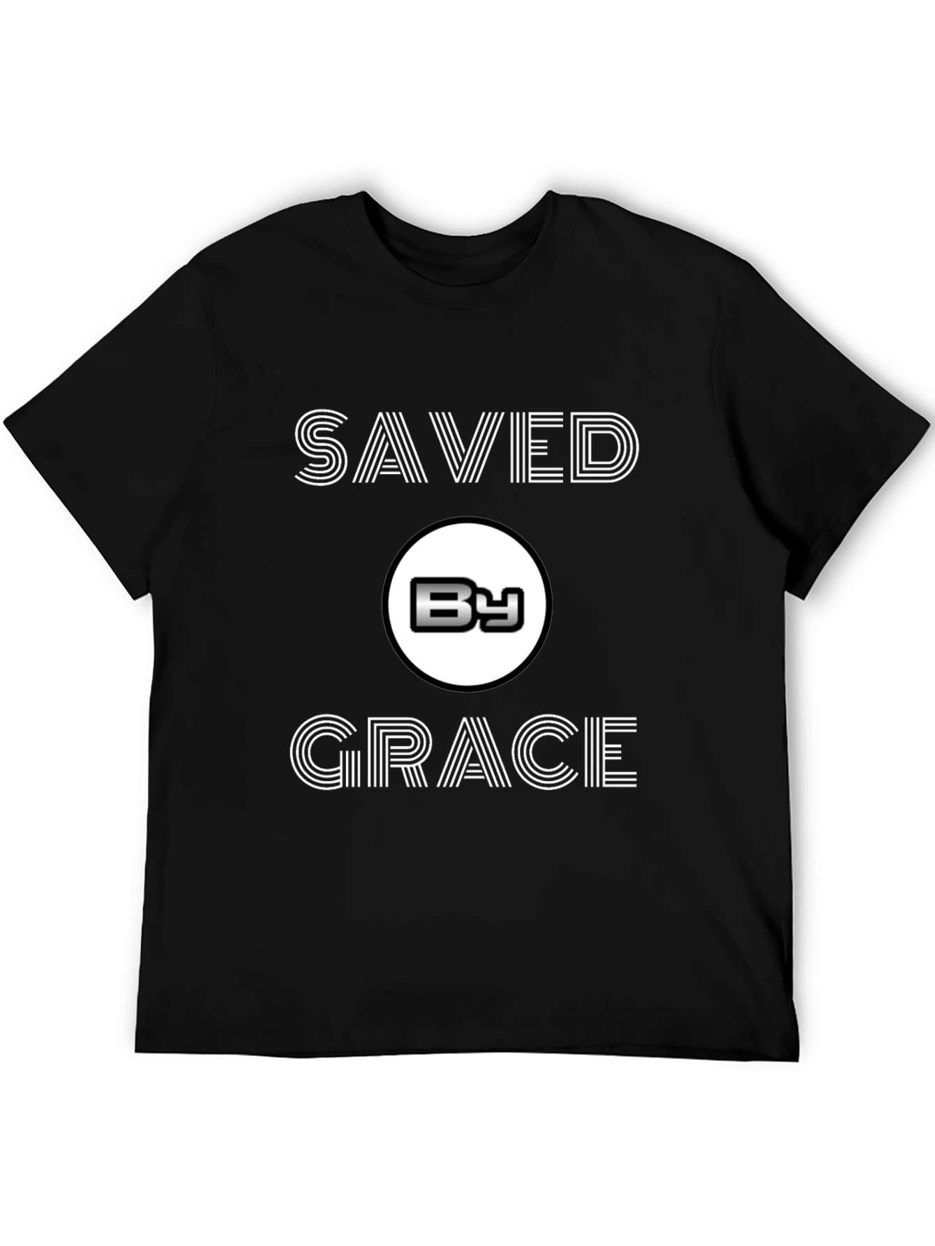 Saved By Grace Graphic T-Shirt Christian Apparel