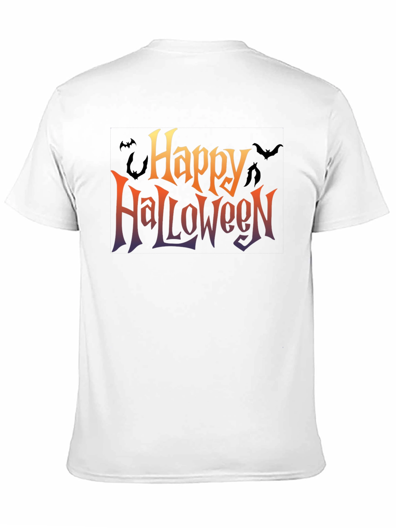 Happy Halloween Graphic Tee - Black