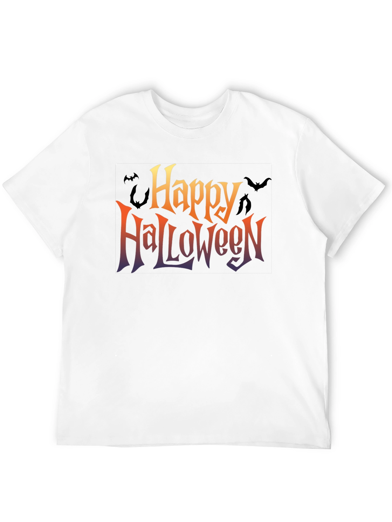 Happy Halloween Graphic Tee - Black