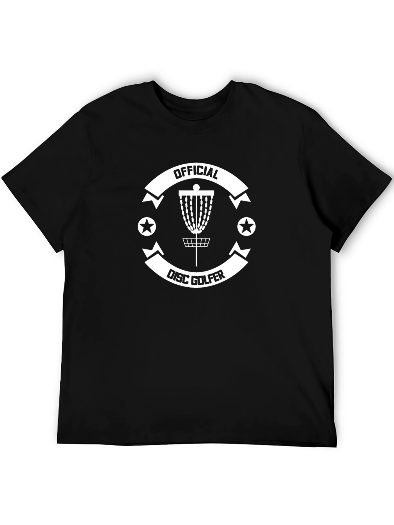 Official Disc Golfer Tee - Black