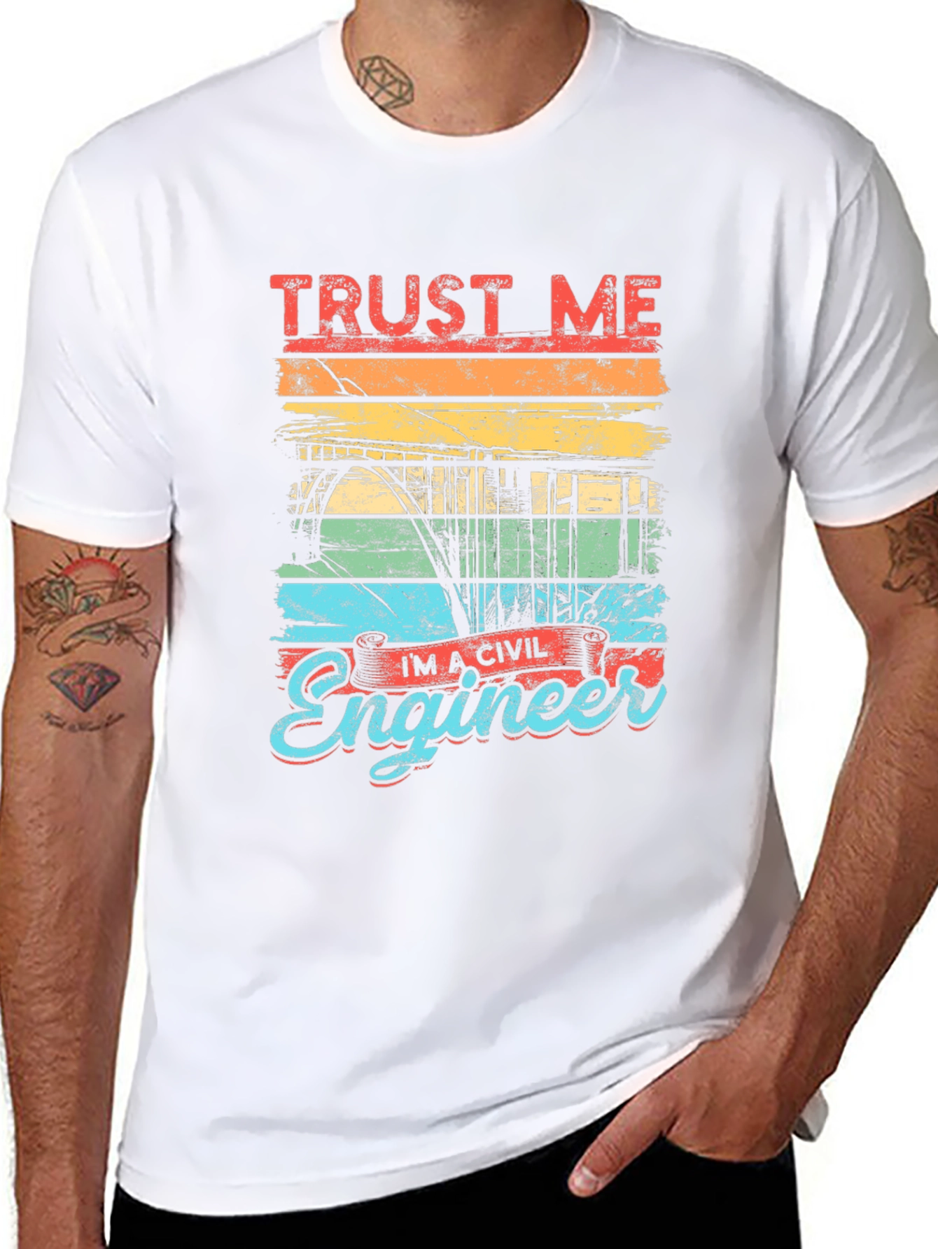 Trust Me Im A Civil Engineer Graphic Tee