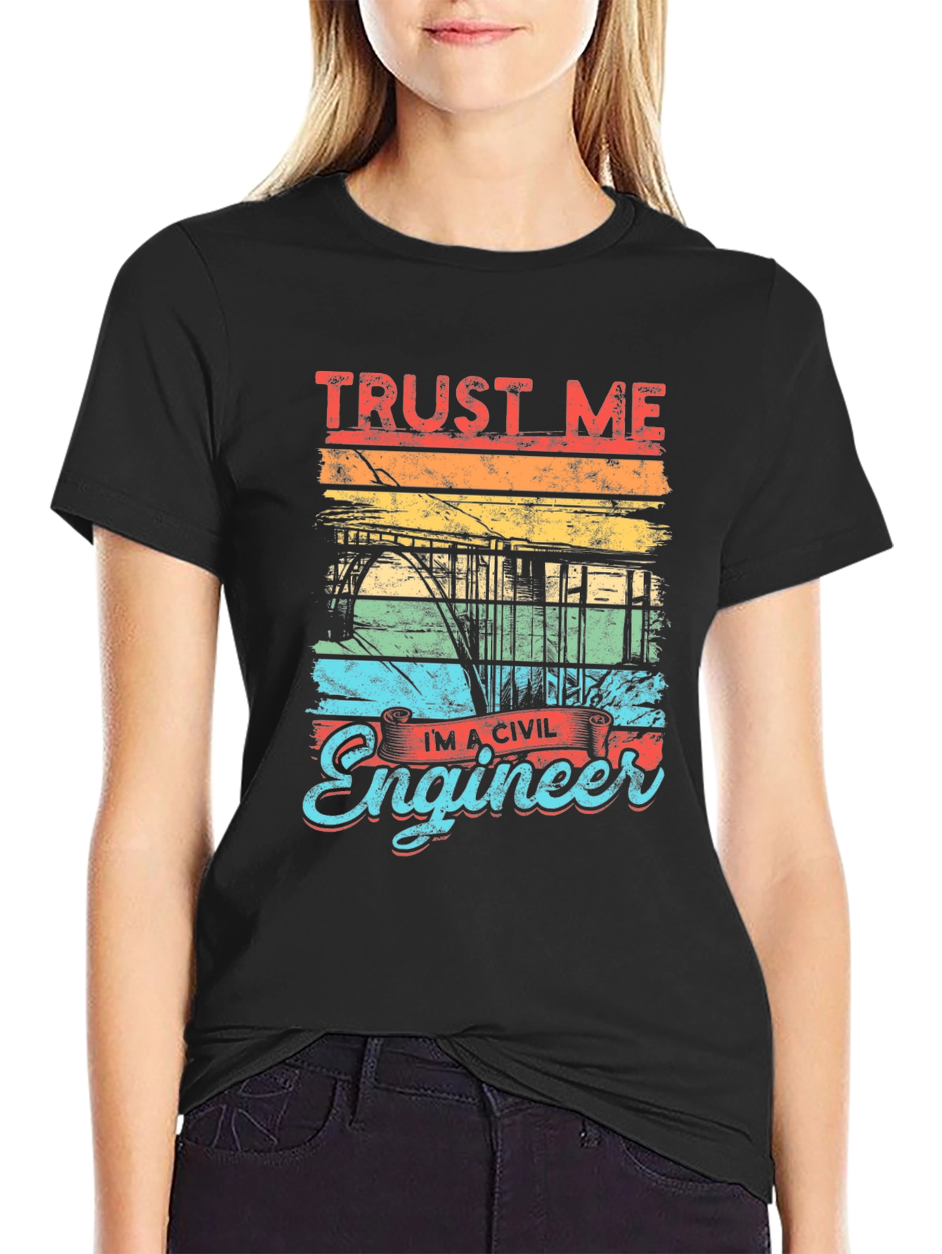 Trust Me Im A Civil Engineer Graphic Tee