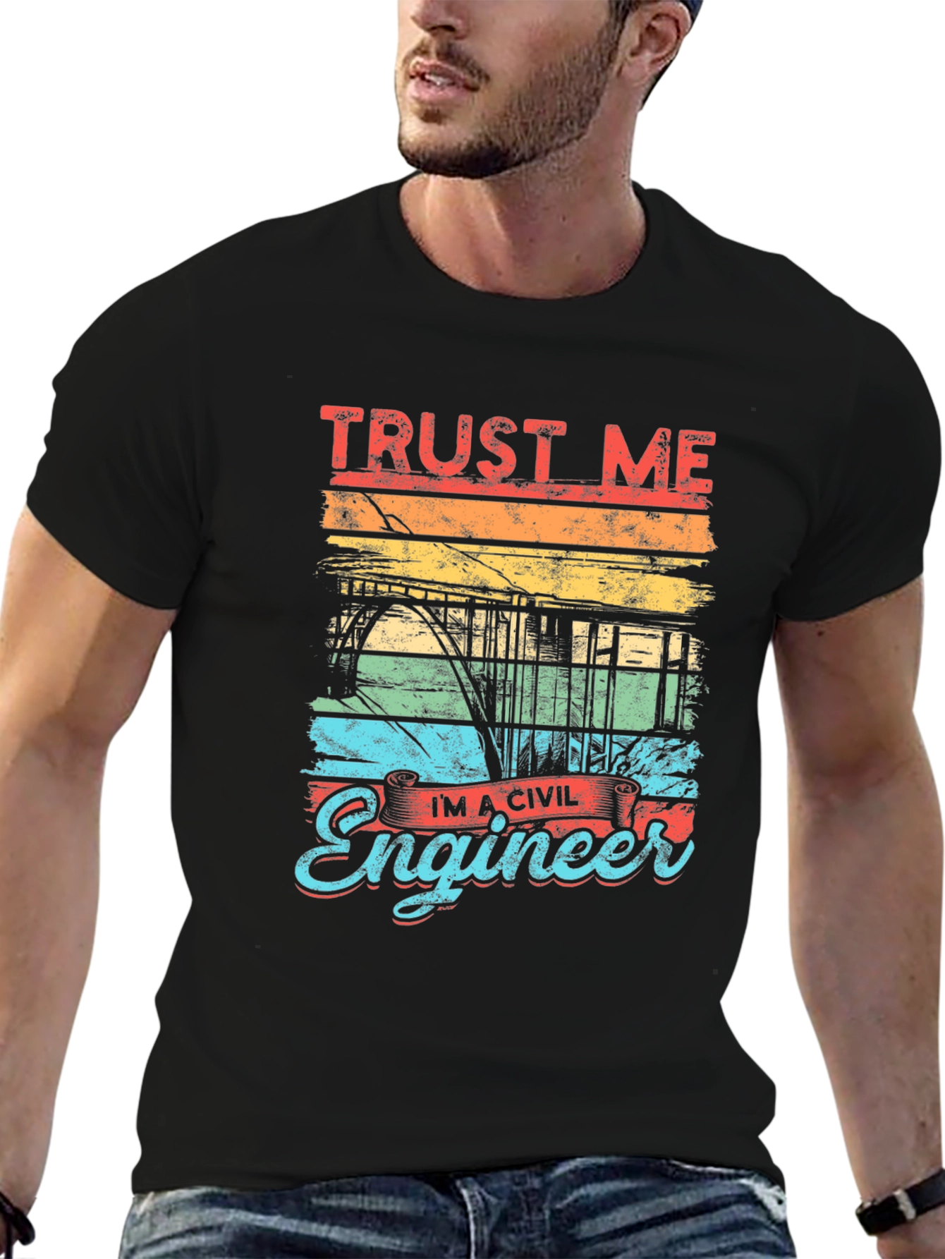 Trust Me Im A Civil Engineer Graphic Tee