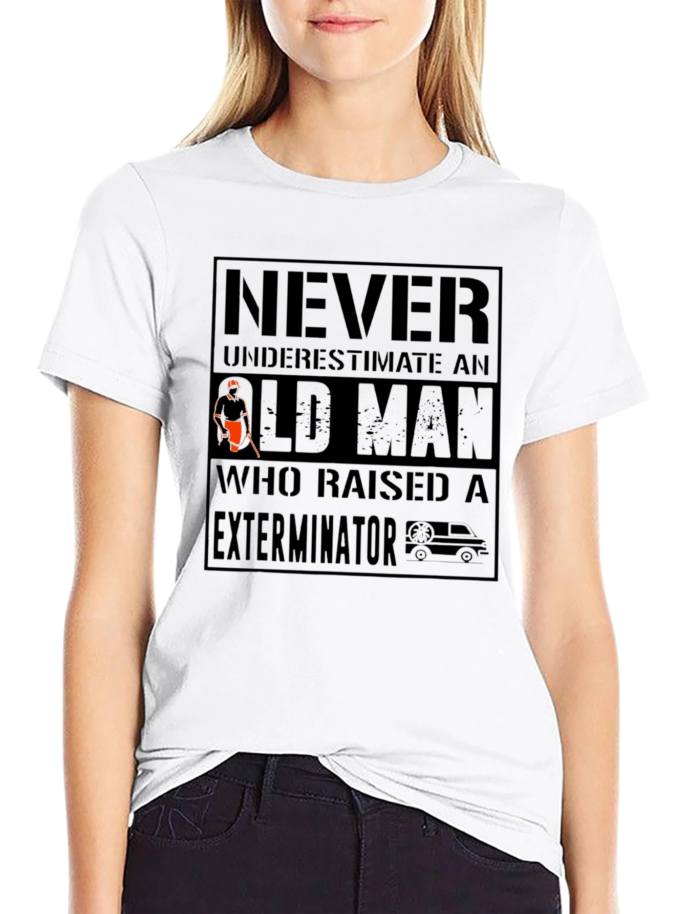 Never Underestimate Exterminator T-Shirt