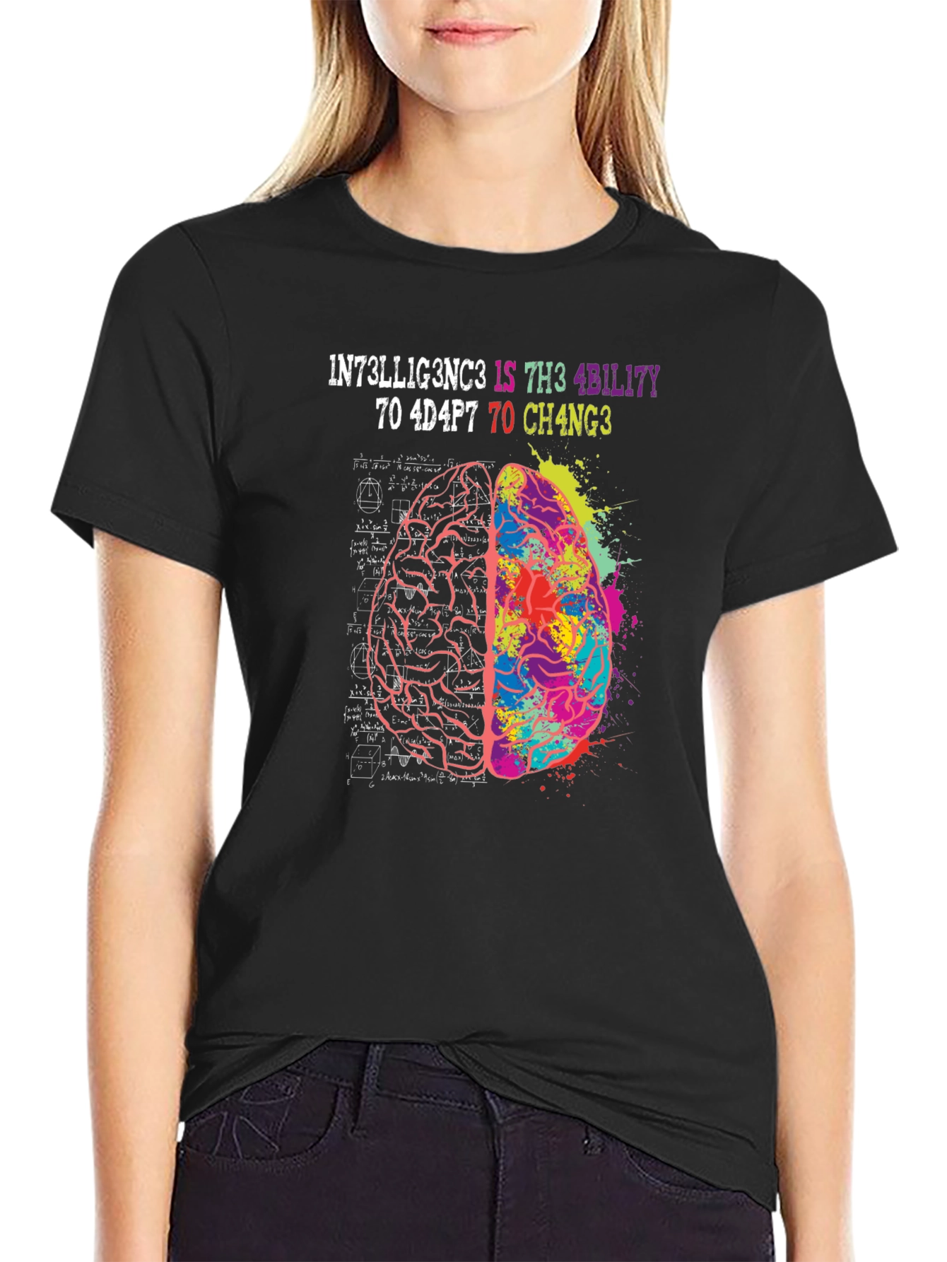 Intelligence Ability Change Graphic Tee