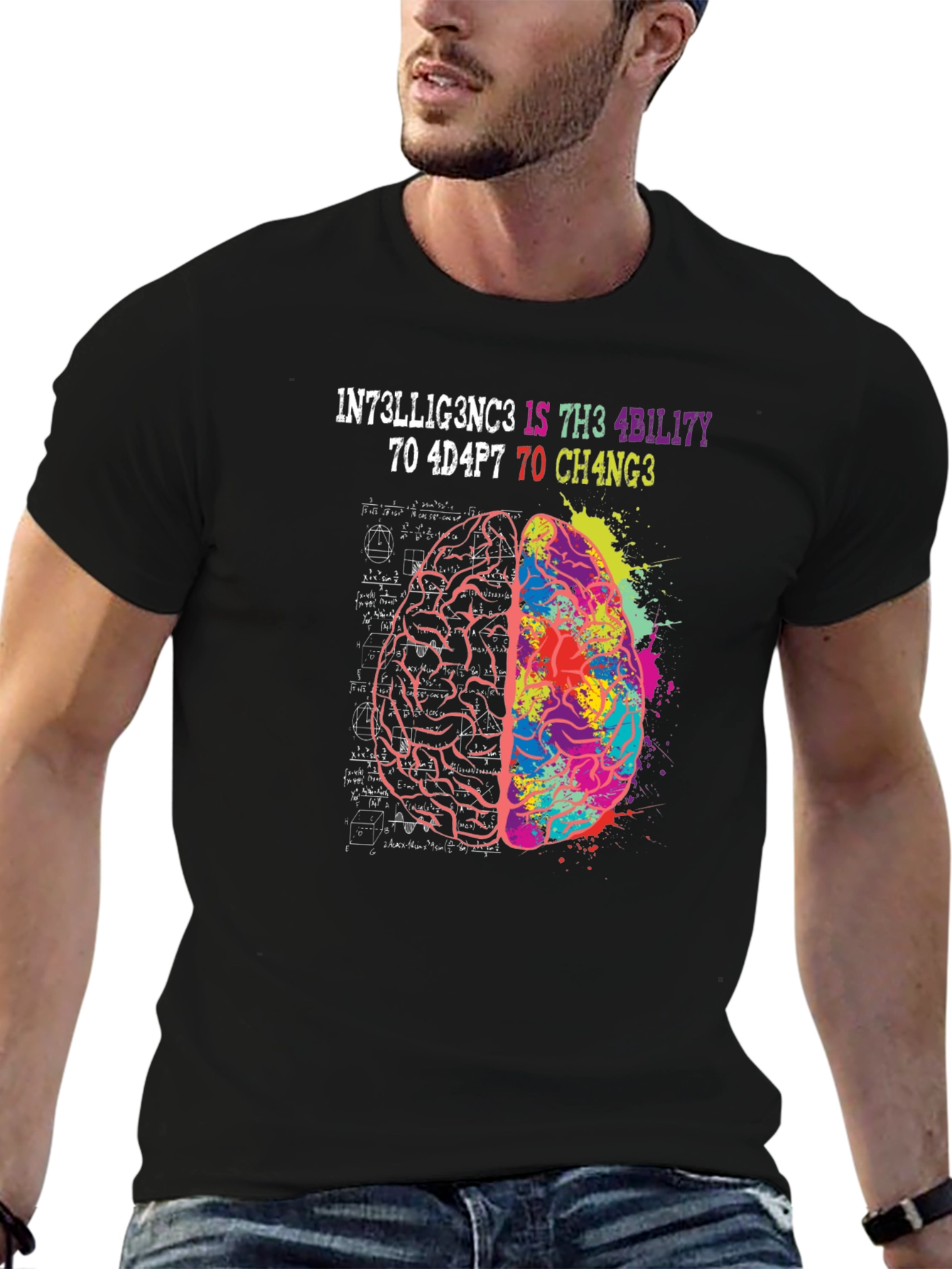 Intelligence Ability Change Graphic Tee