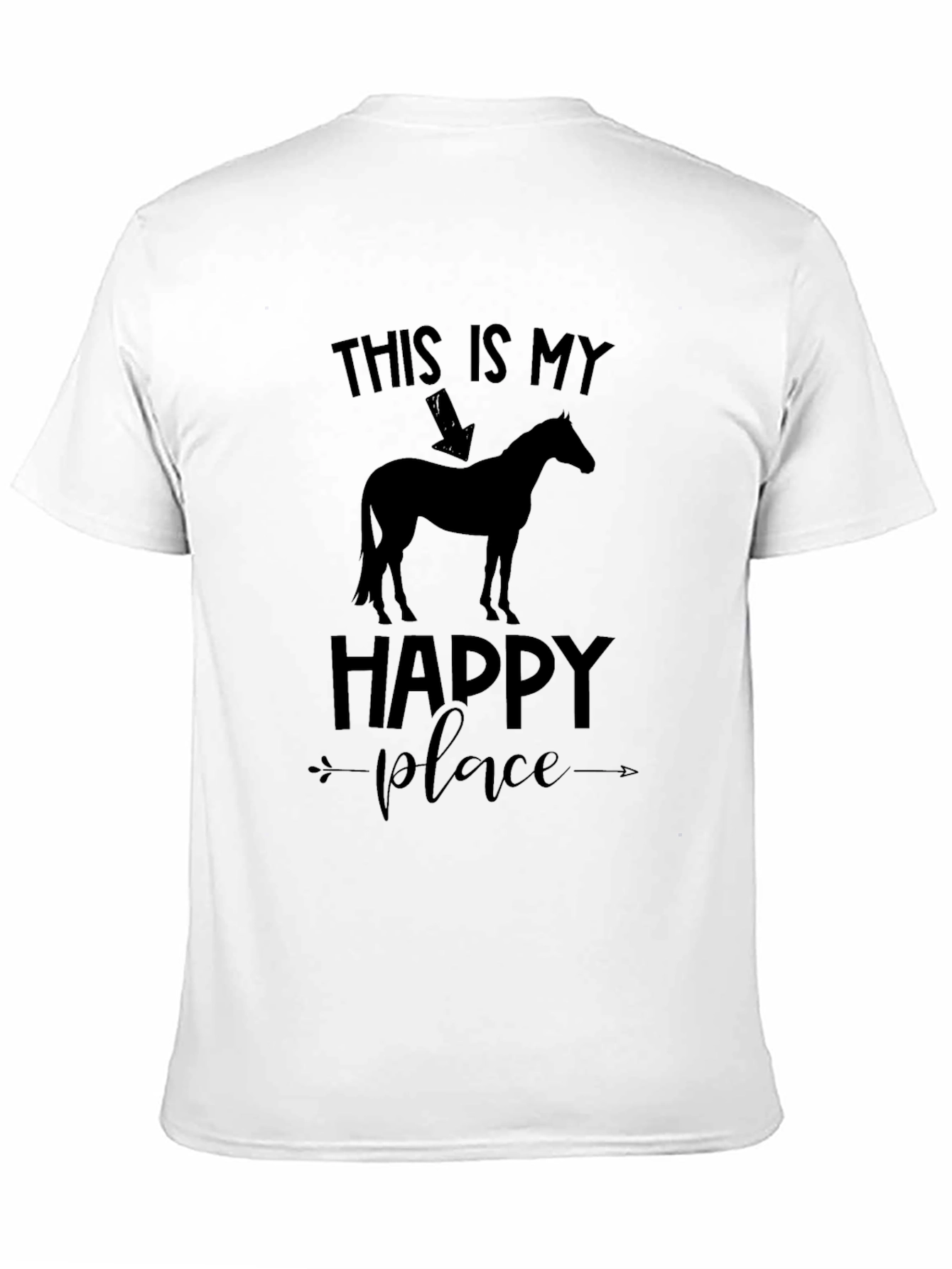 This is My Happy Place Horse T-Shirt