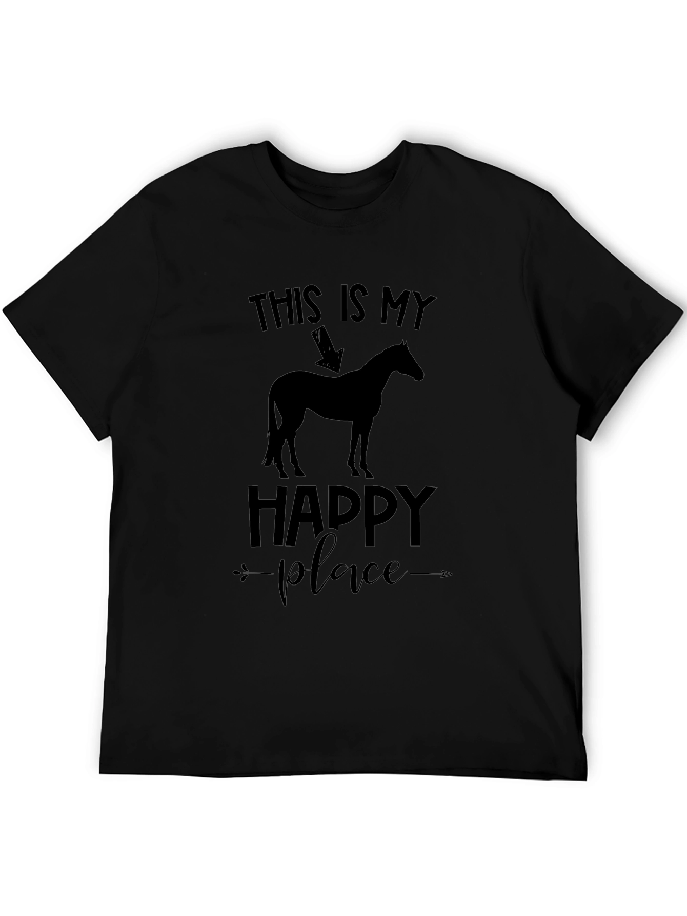 This is My Happy Place Horse T-Shirt