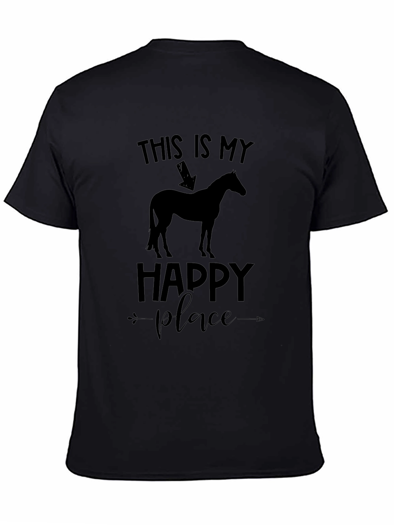 This is My Happy Place Horse T-Shirt