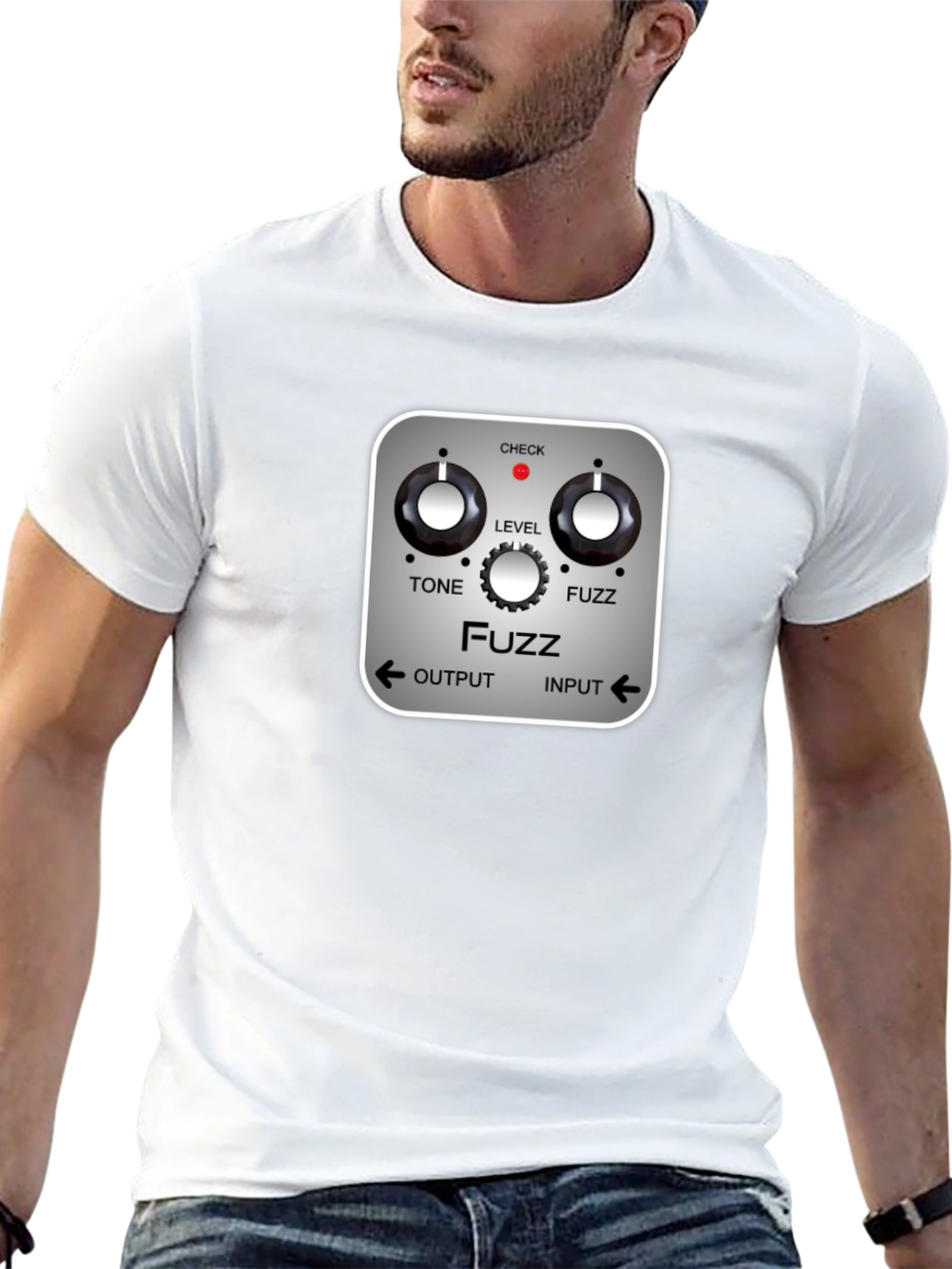 Fuzz Pedal T-Shirt - Musician Graphic Tee