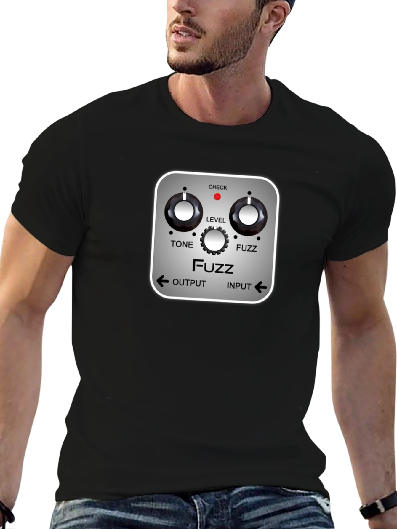 Fuzz Pedal T-Shirt - Musician Graphic Tee