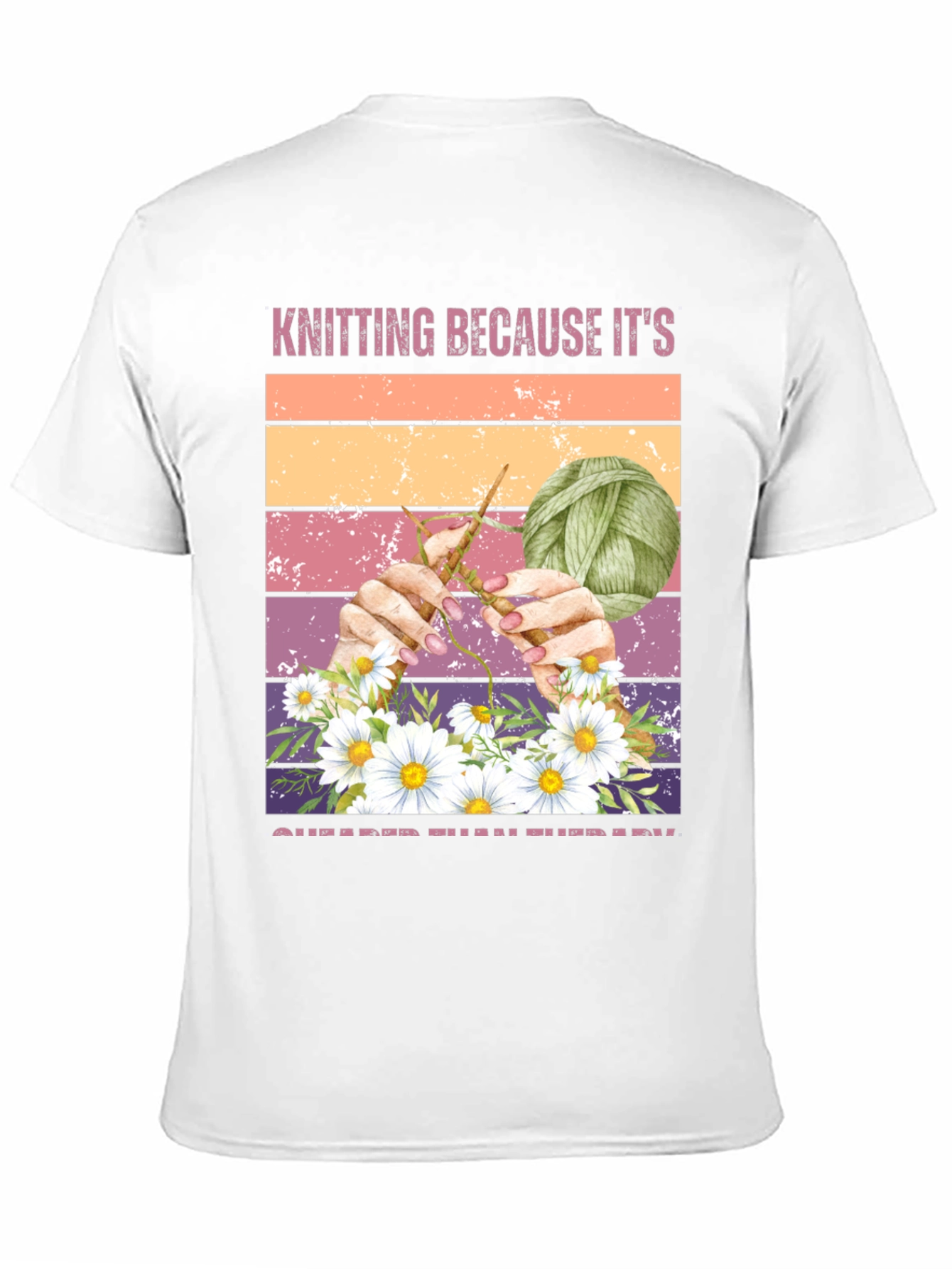 Knitting Therapy T-Shirt