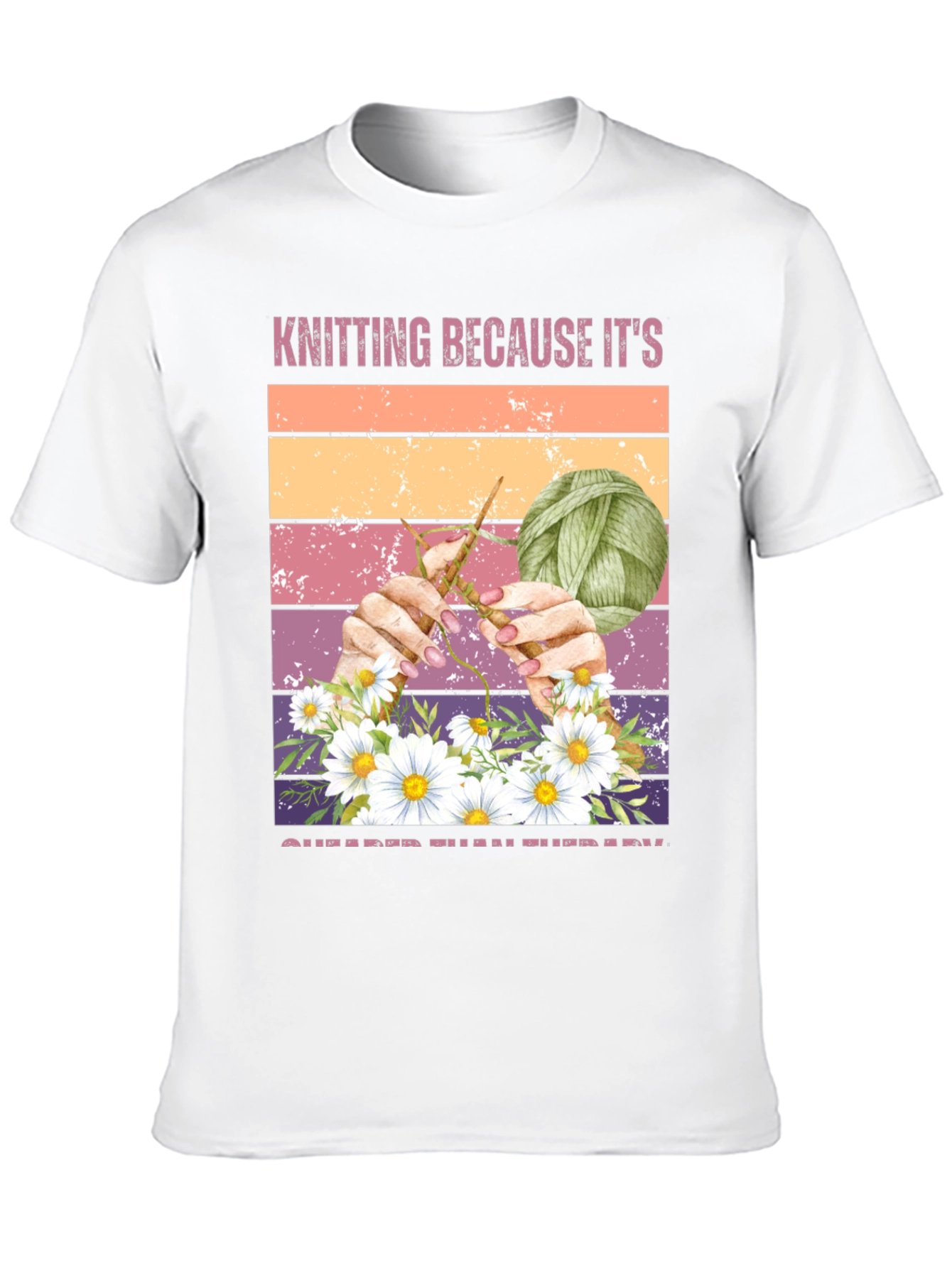 Knitting Therapy T-Shirt