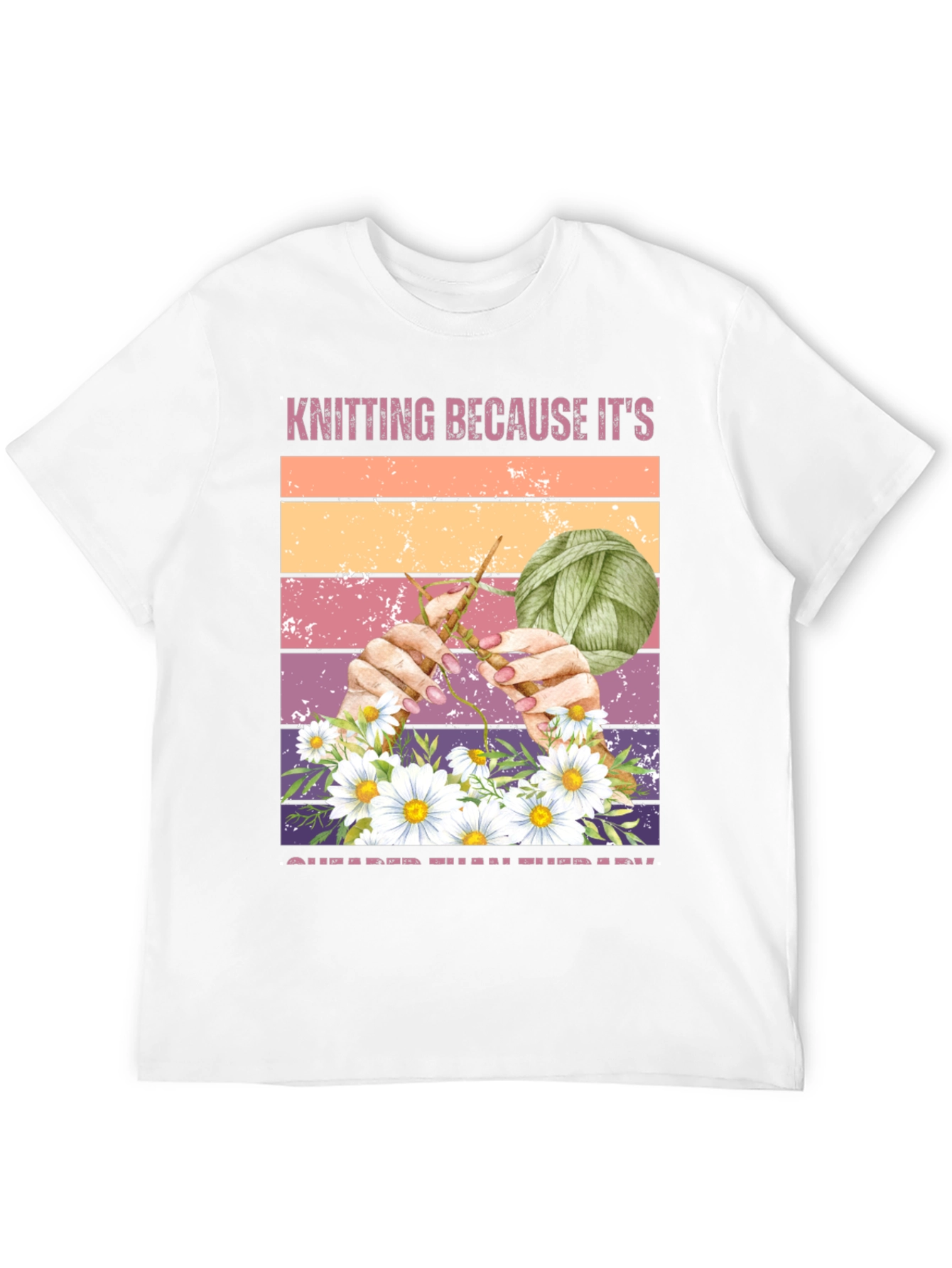 Knitting Therapy T-Shirt