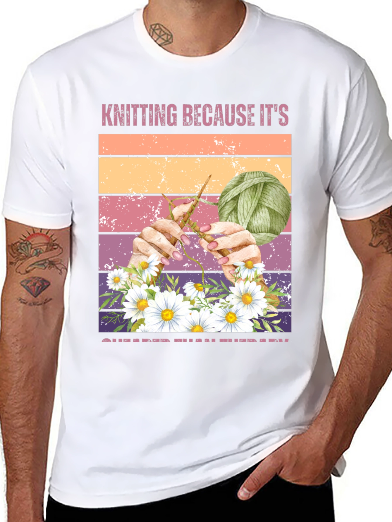 Knitting Therapy T-Shirt