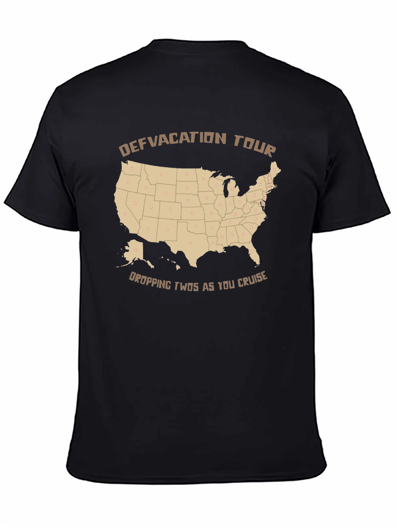 Defvacation Tour Graphic T-Shirt