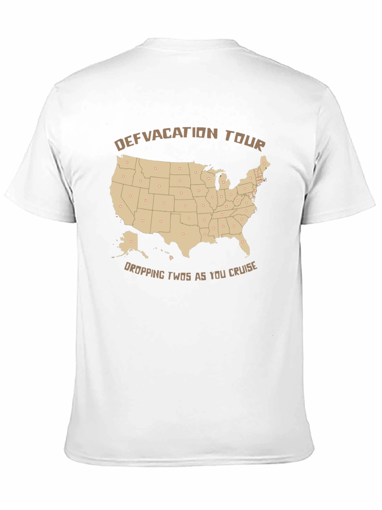 Defvacation Tour Graphic T-Shirt