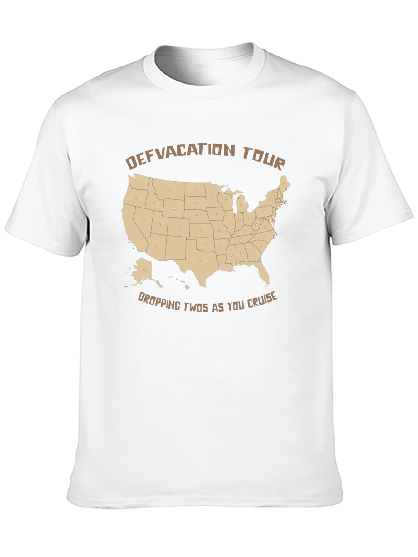Defvacation Tour Graphic T-Shirt