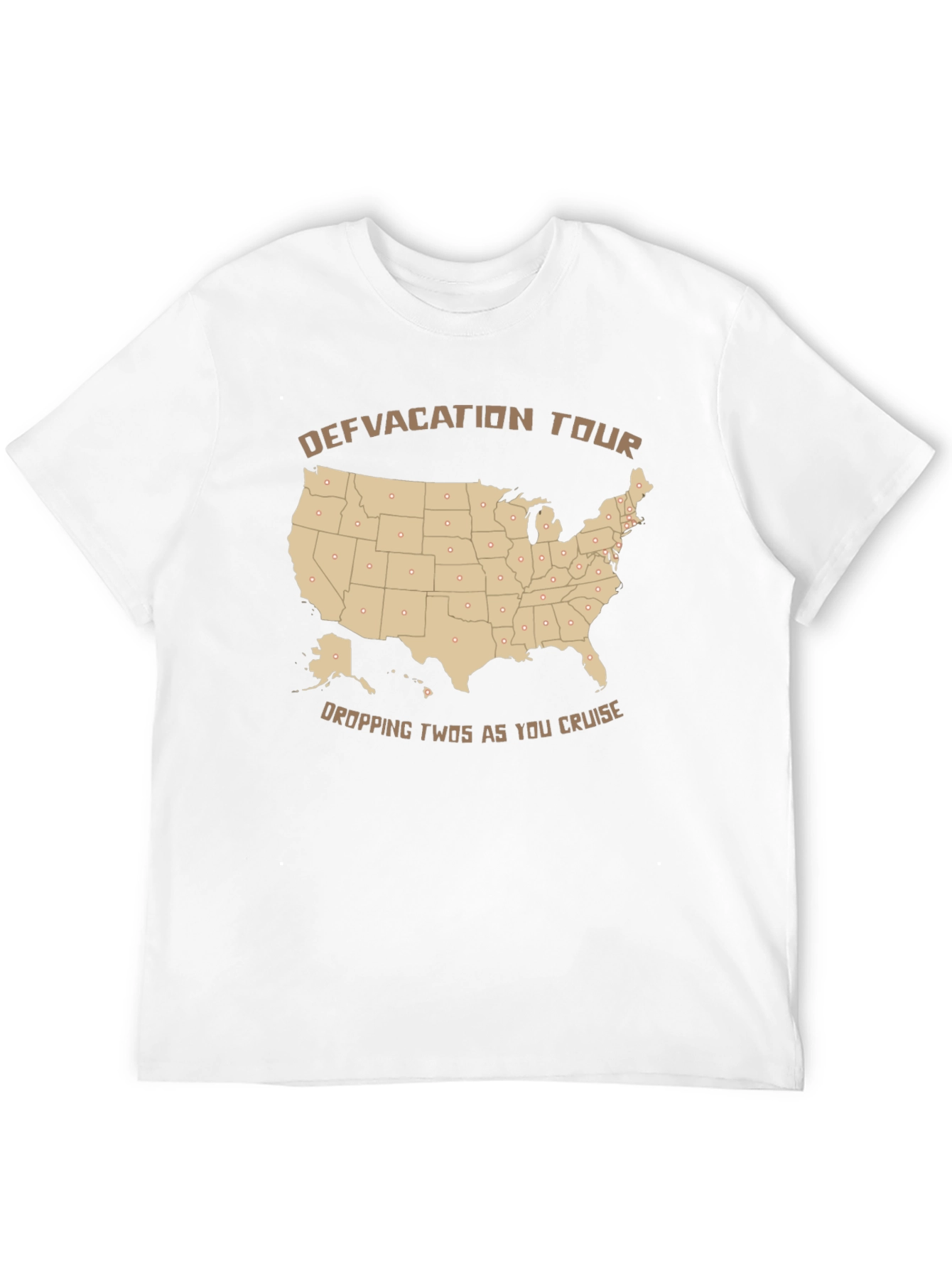 Defvacation Tour Graphic T-Shirt