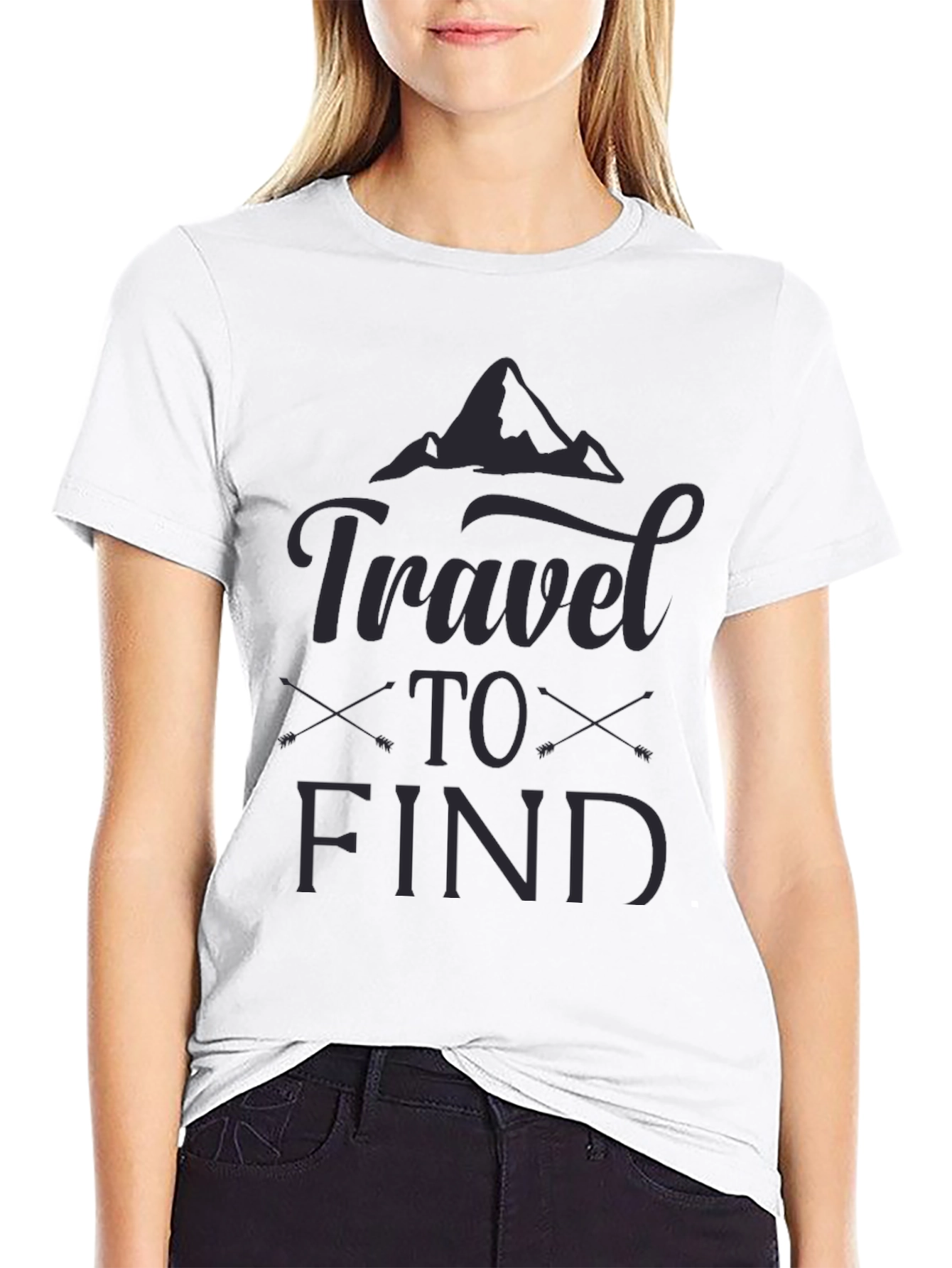Travel to Find Graphic Tee - Adventure Awaits