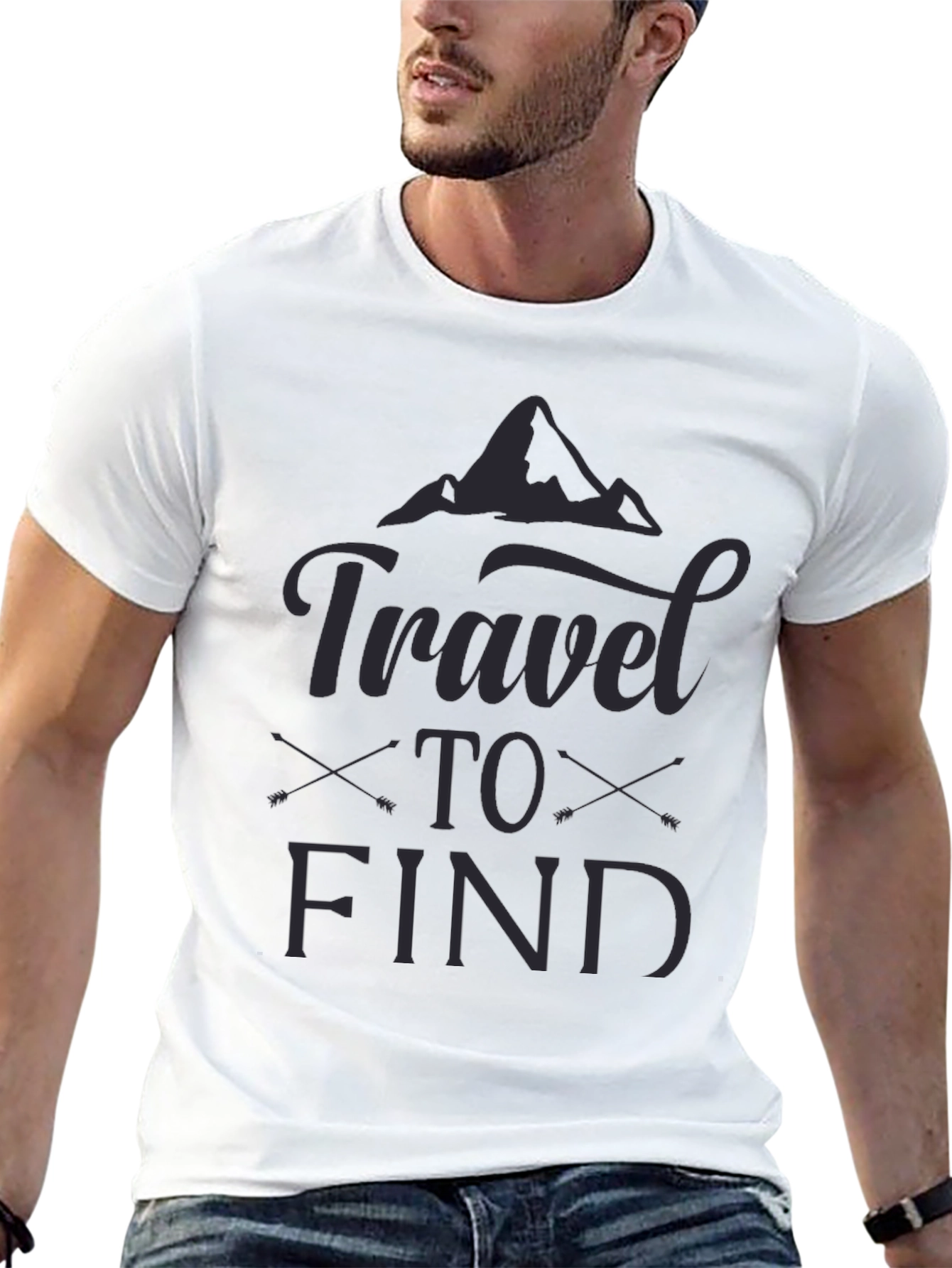 Travel to Find Graphic Tee - Adventure Awaits