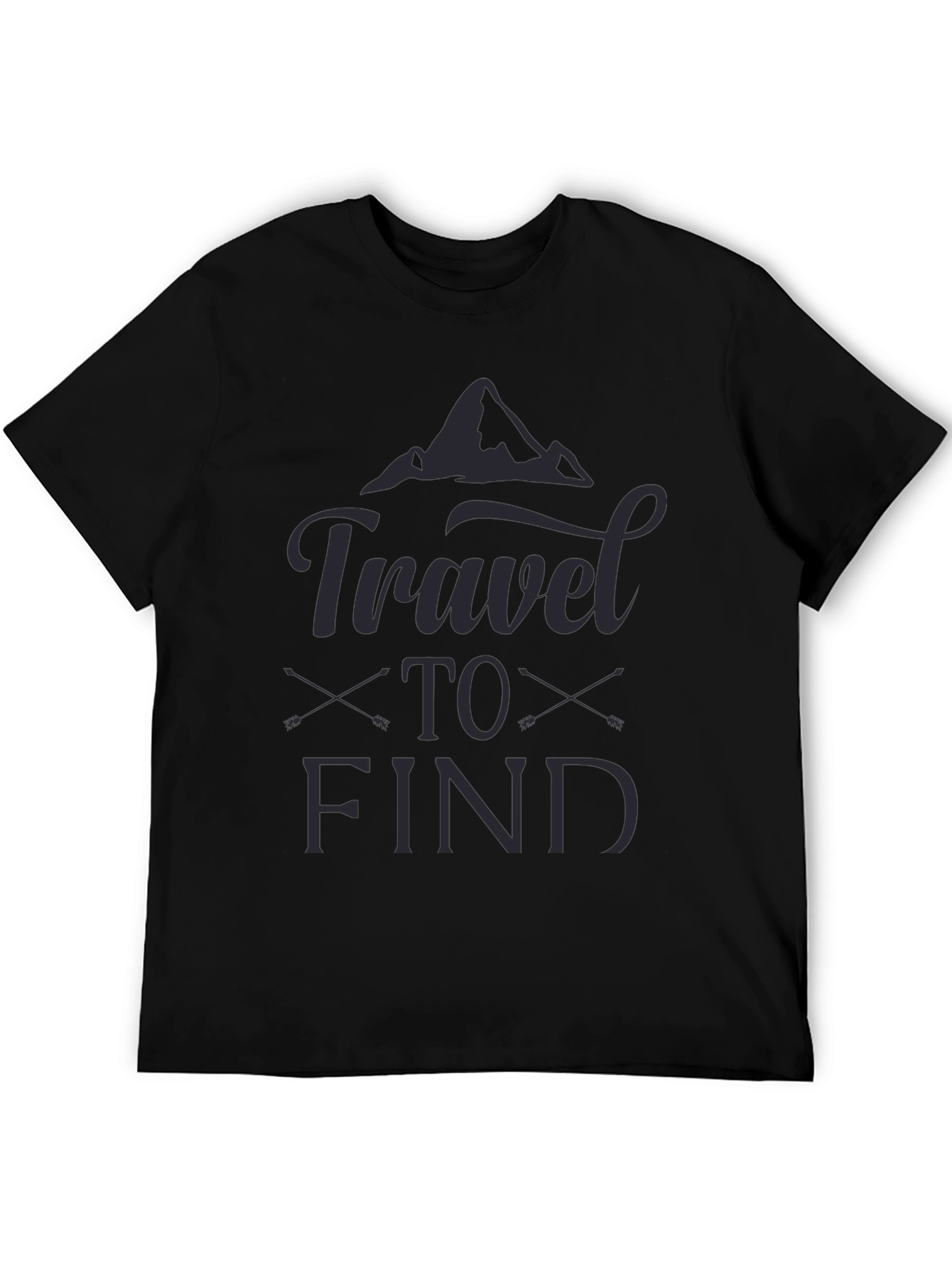 Travel to Find Graphic Tee - Adventure Awaits