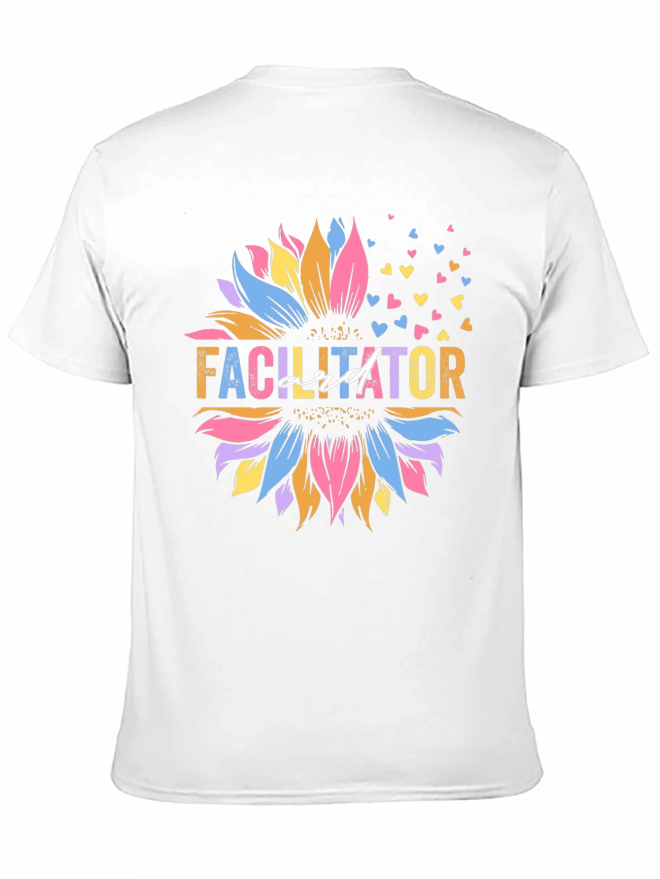 Facilitator Sunflower Graphic Tee - Black Unisex Shirt