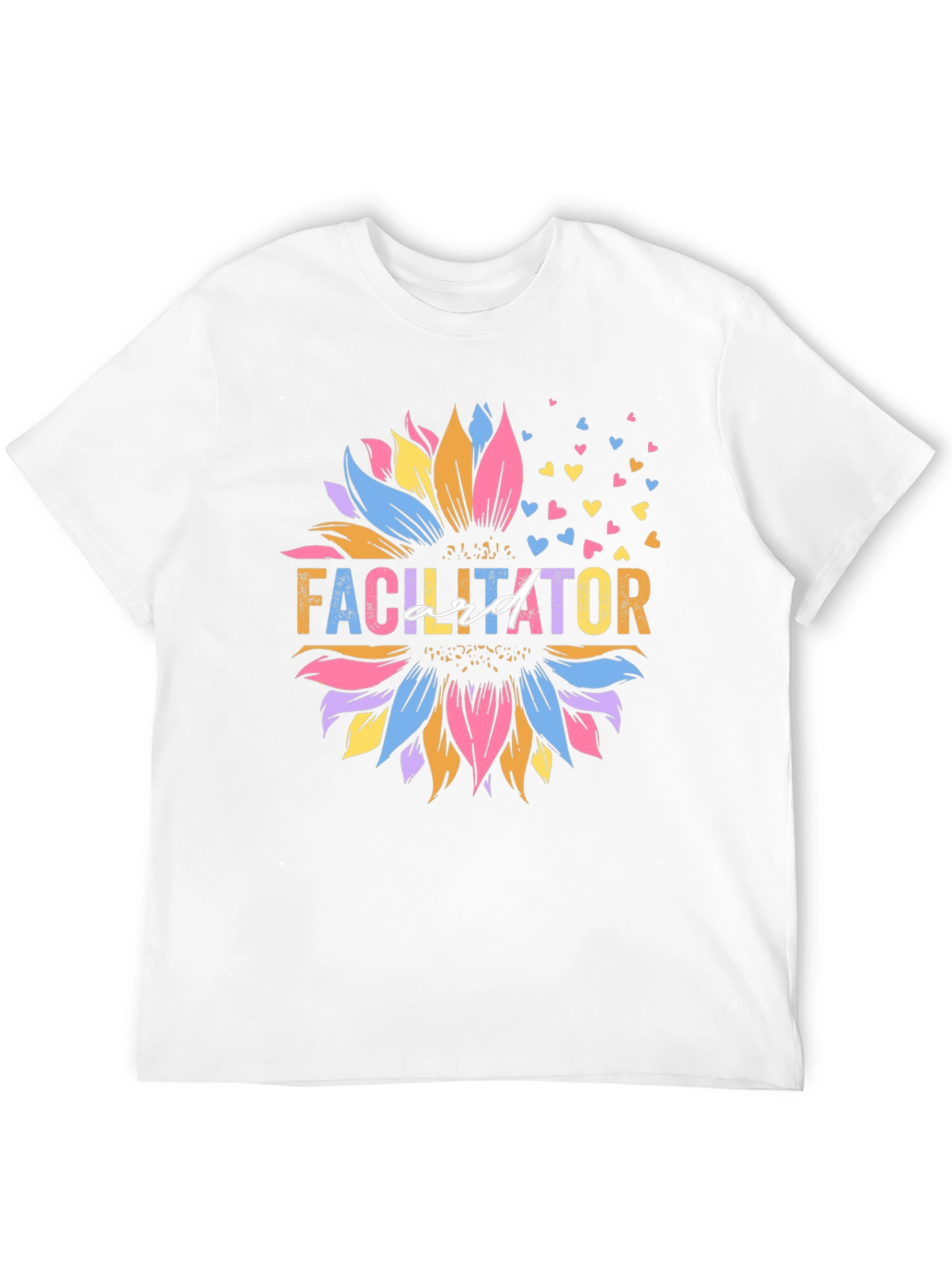 Facilitator Sunflower Graphic Tee - Black Unisex Shirt