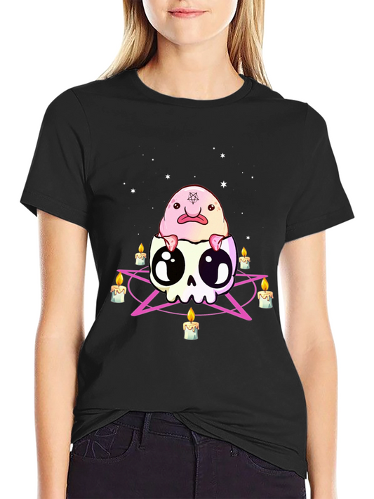 Blobfish Skull Graphic Tee