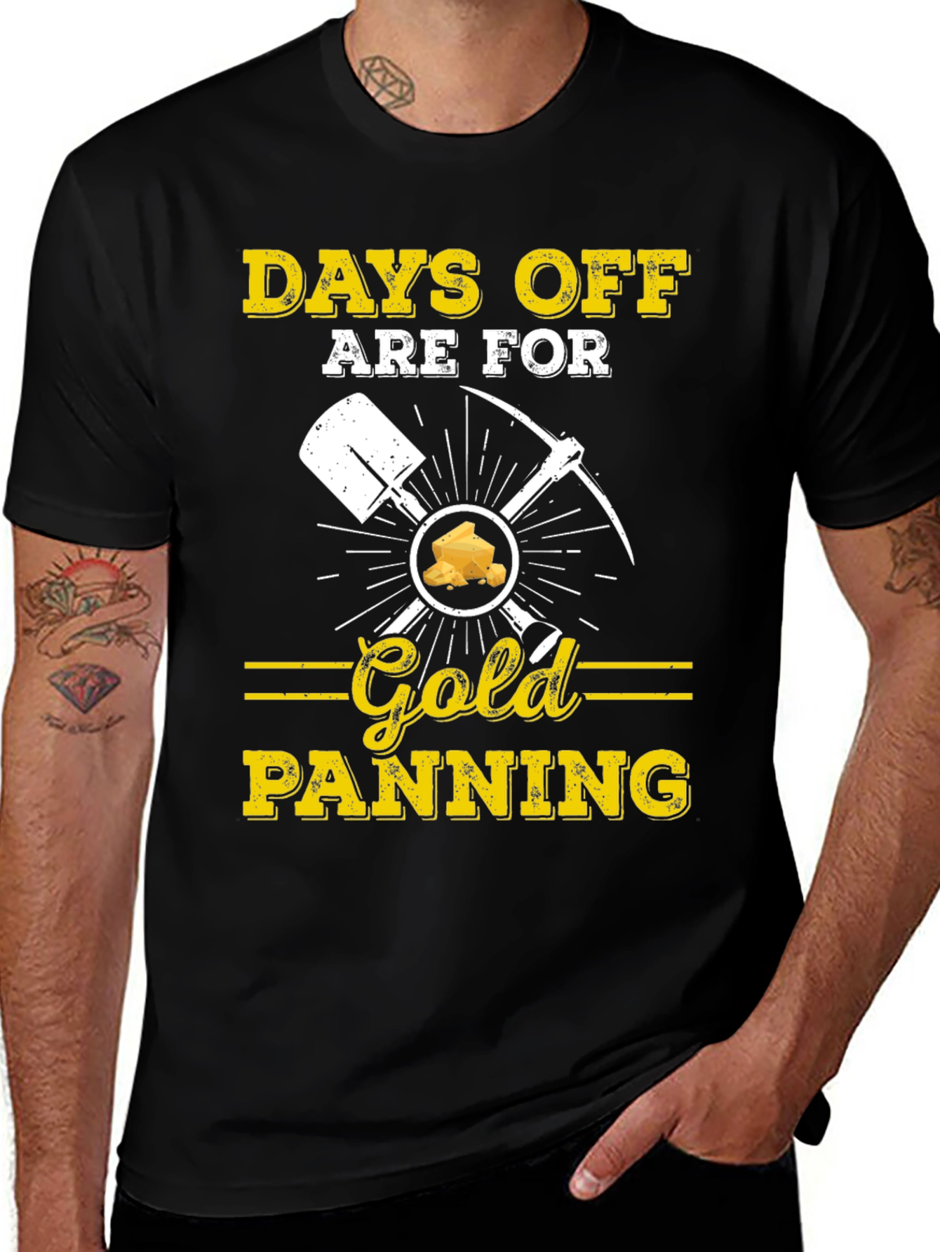 Days Off are for Gold Panning T-Shirt