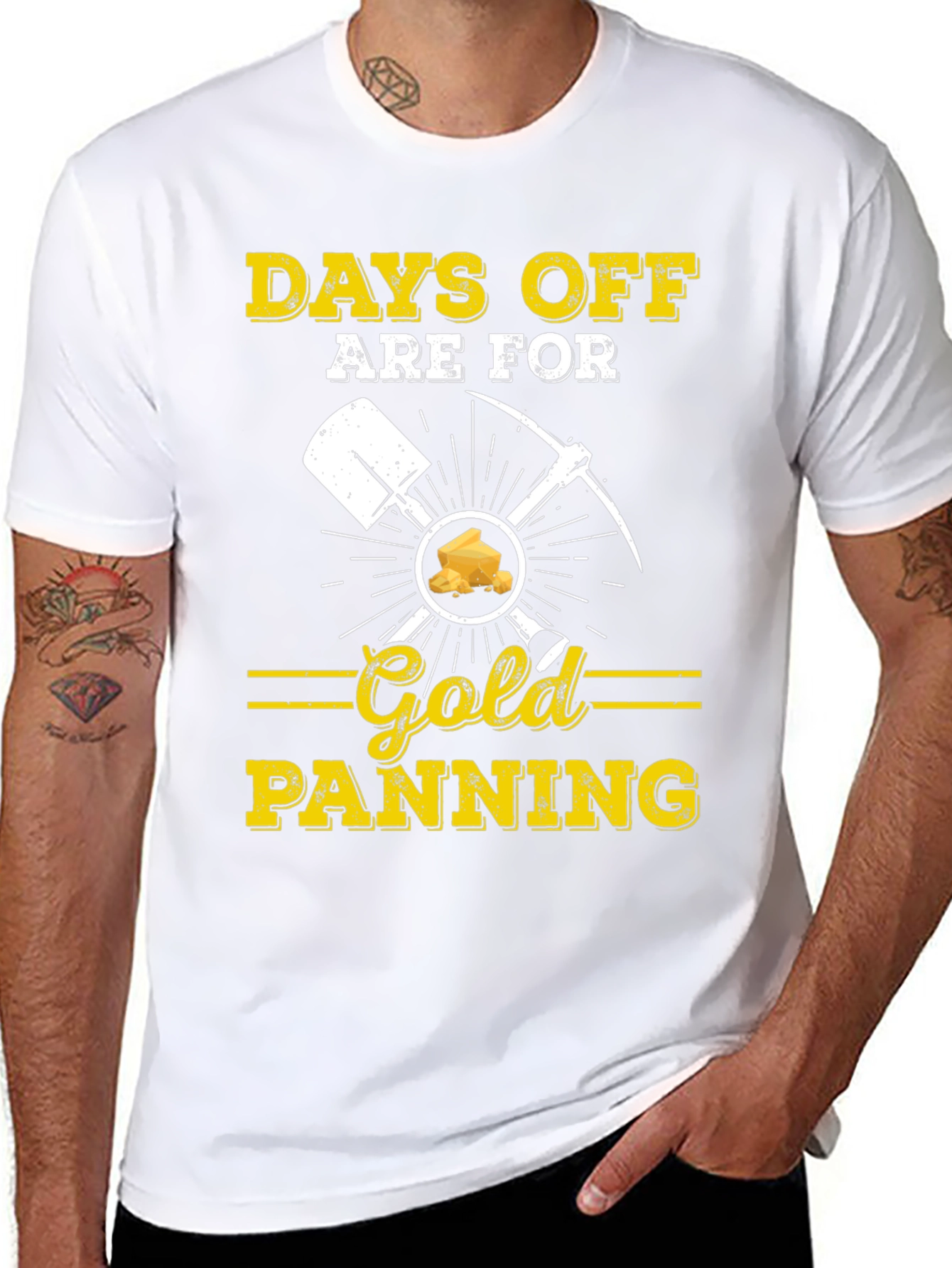 Days Off are for Gold Panning T-Shirt