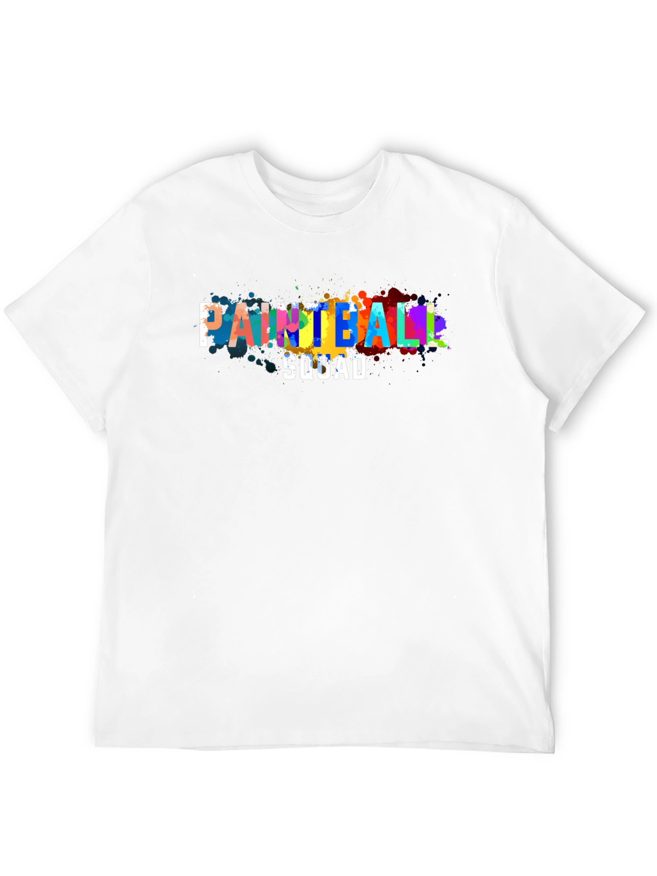 Paintball Squad Graphic T-Shirt - Casual Tee
