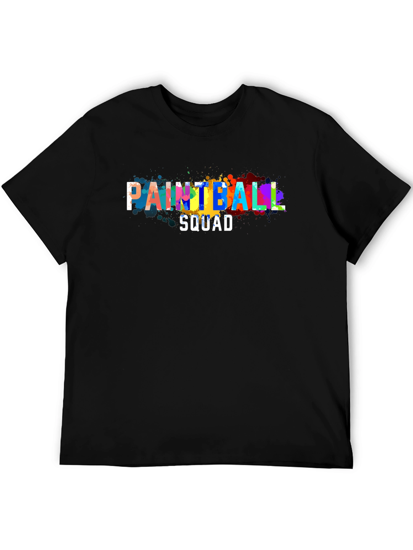 Paintball Squad Graphic T-Shirt - Casual Tee