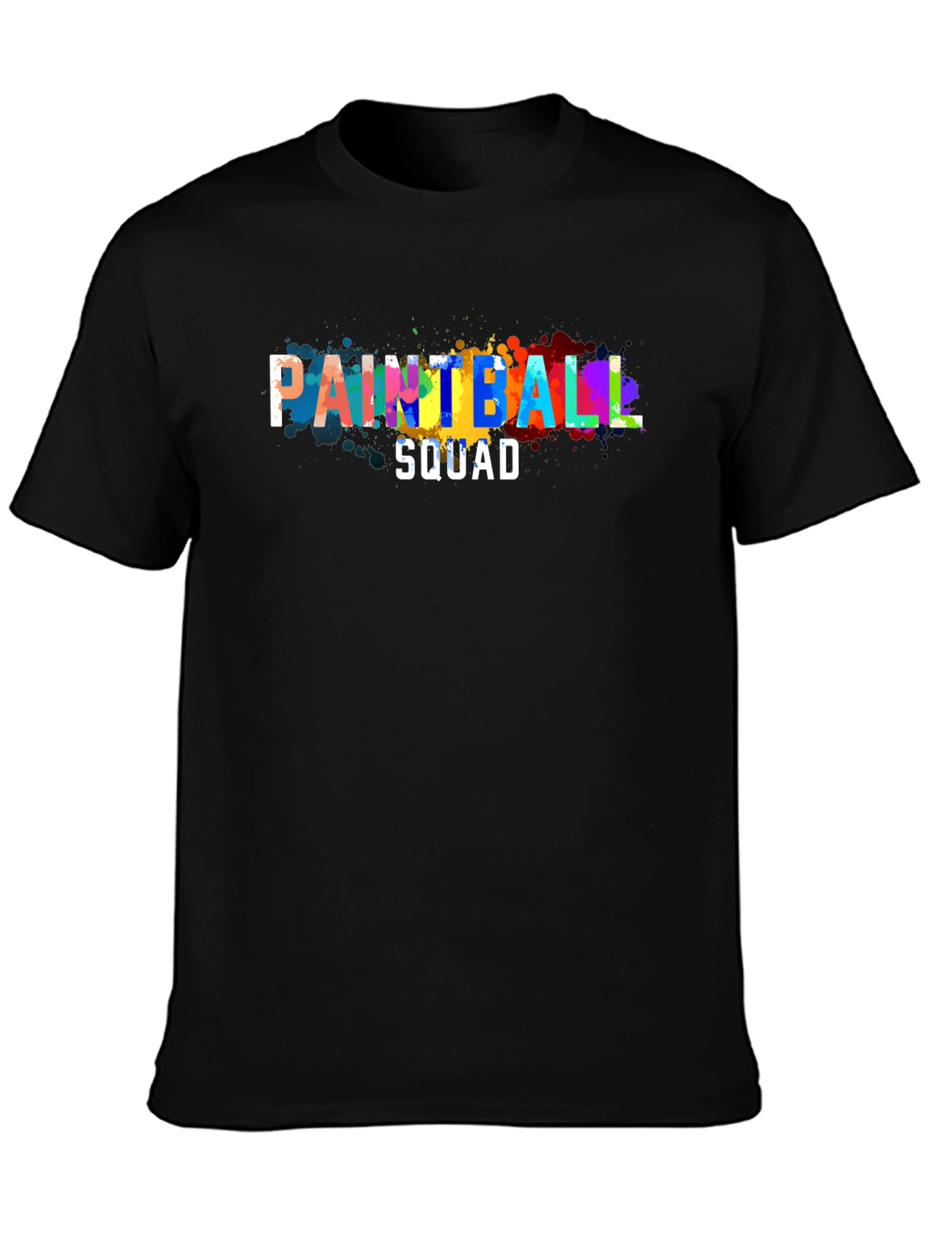Paintball Squad Graphic T-Shirt - Casual Tee