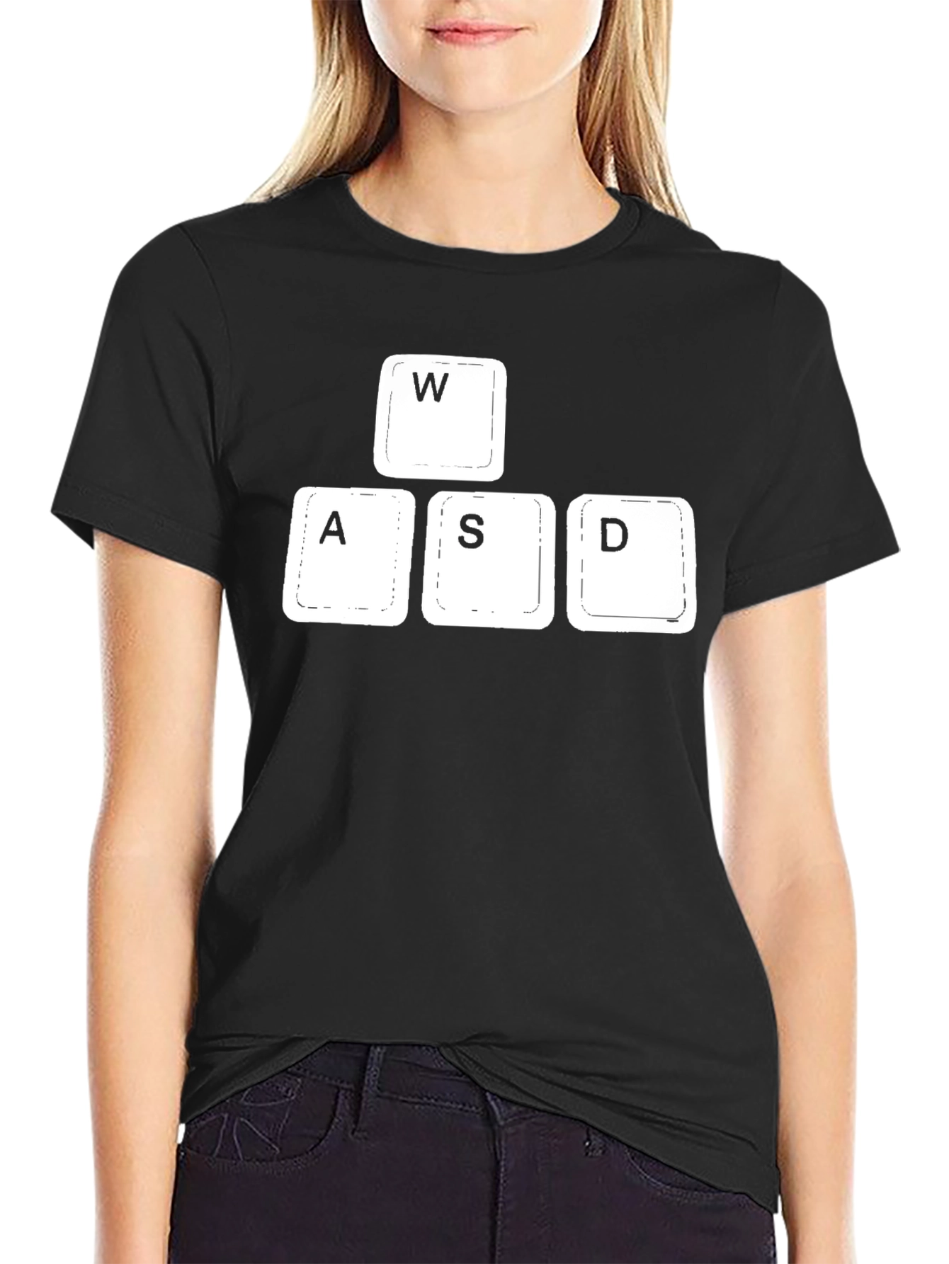 Gamer WASD Keyboard Keys T-Shirt