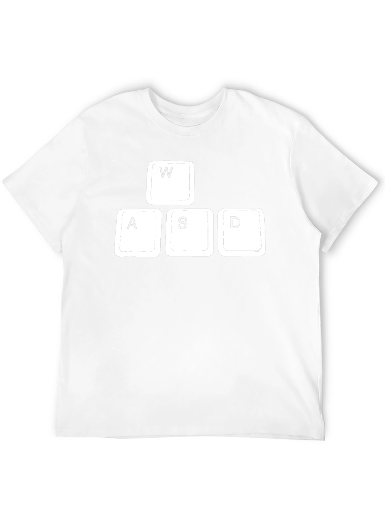 Gamer WASD Keyboard Keys T-Shirt