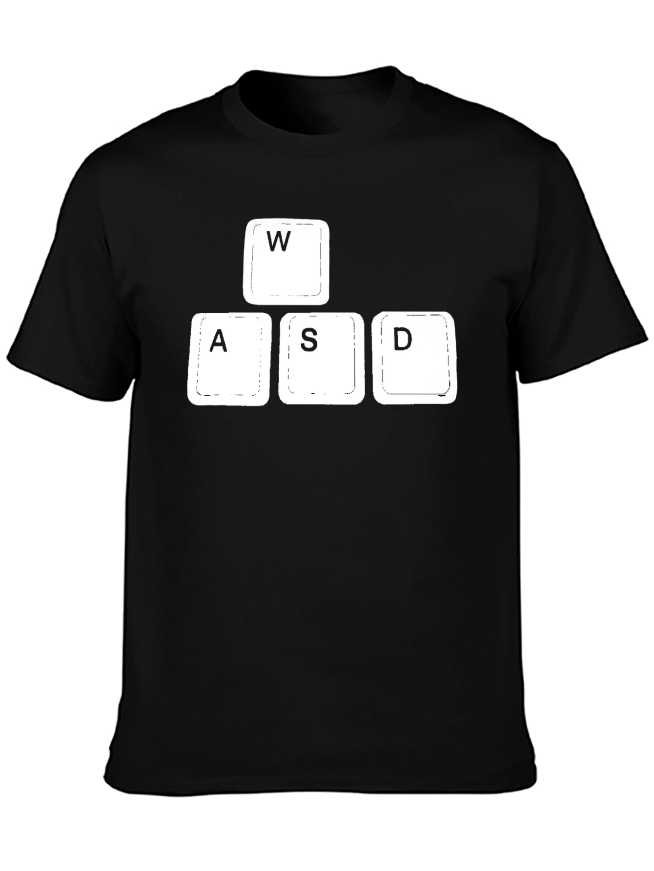 Gamer WASD Keyboard Keys T-Shirt