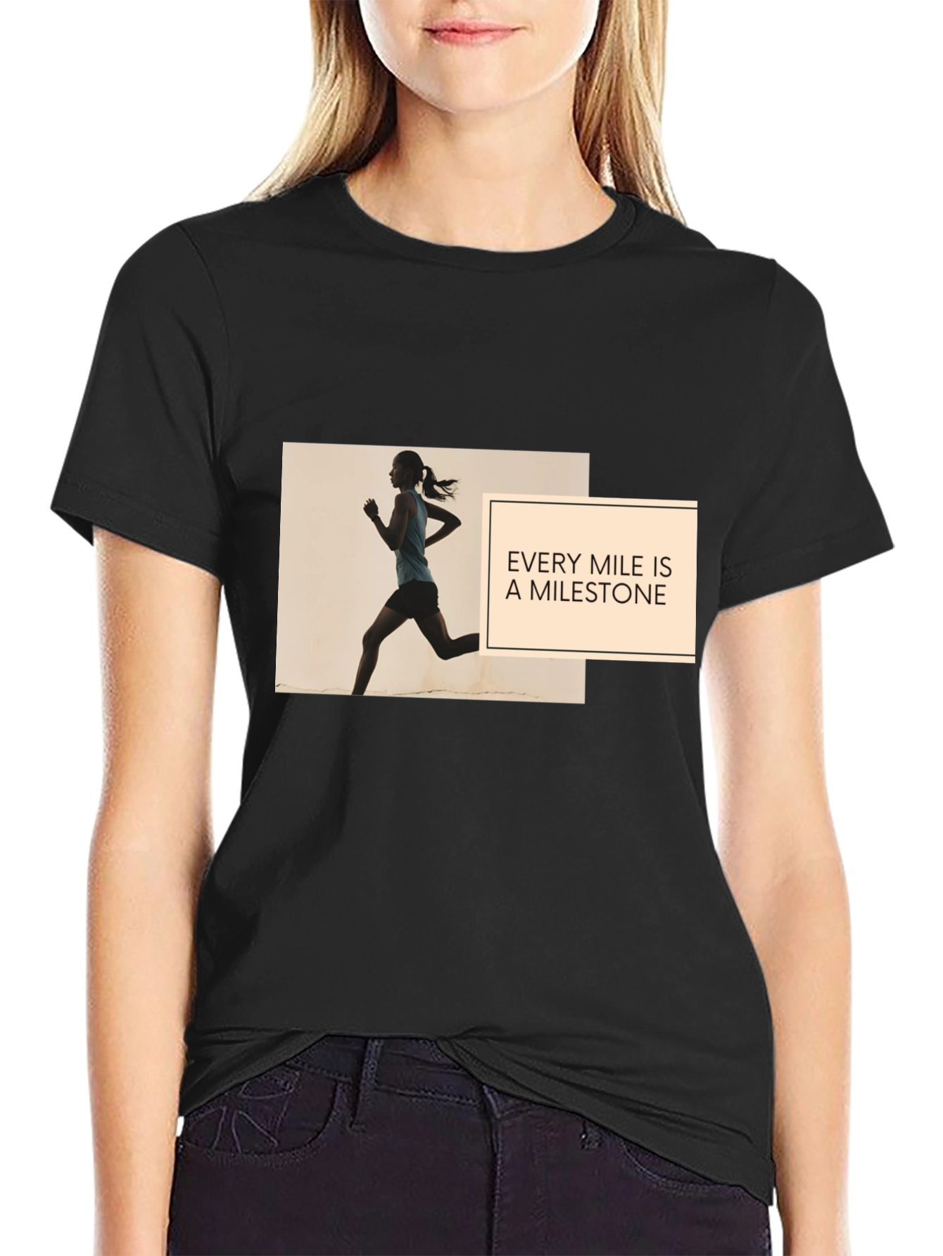 Every Mile is a Milestone Graphic Tee