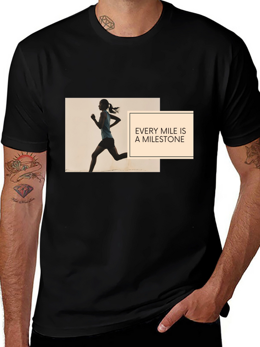 Every Mile is a Milestone Graphic Tee
