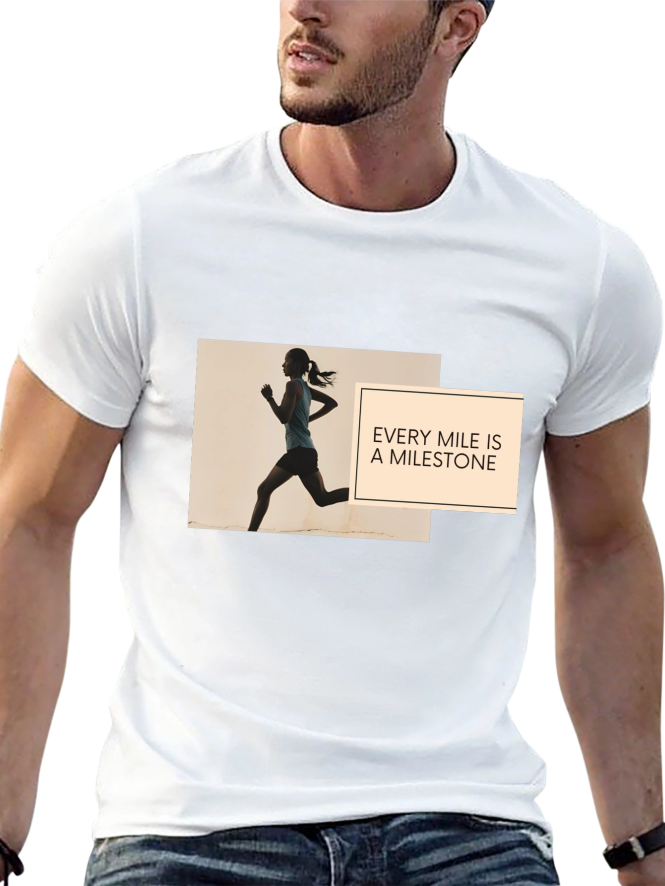 Every Mile is a Milestone Graphic Tee