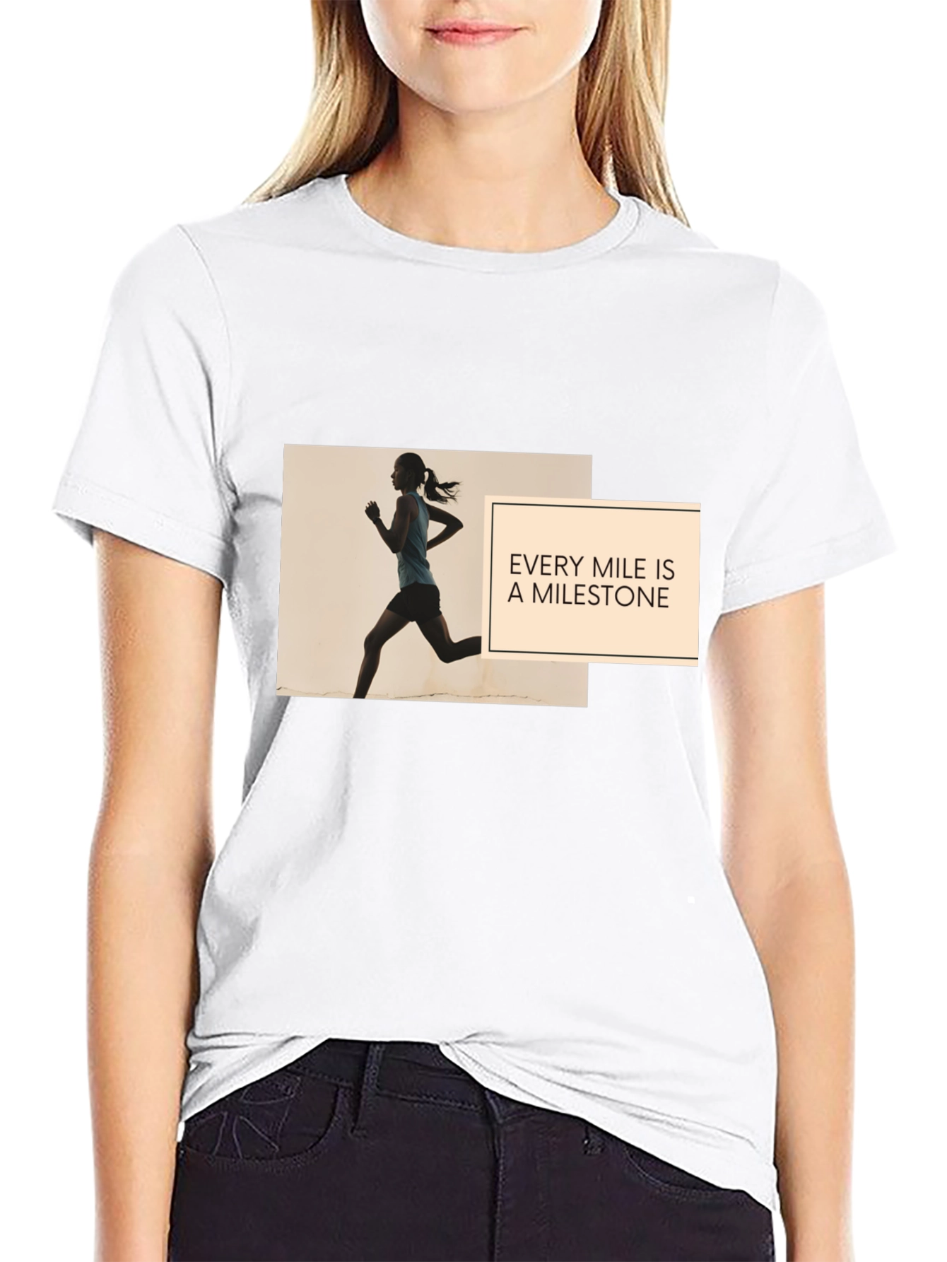 Every Mile is a Milestone Graphic Tee