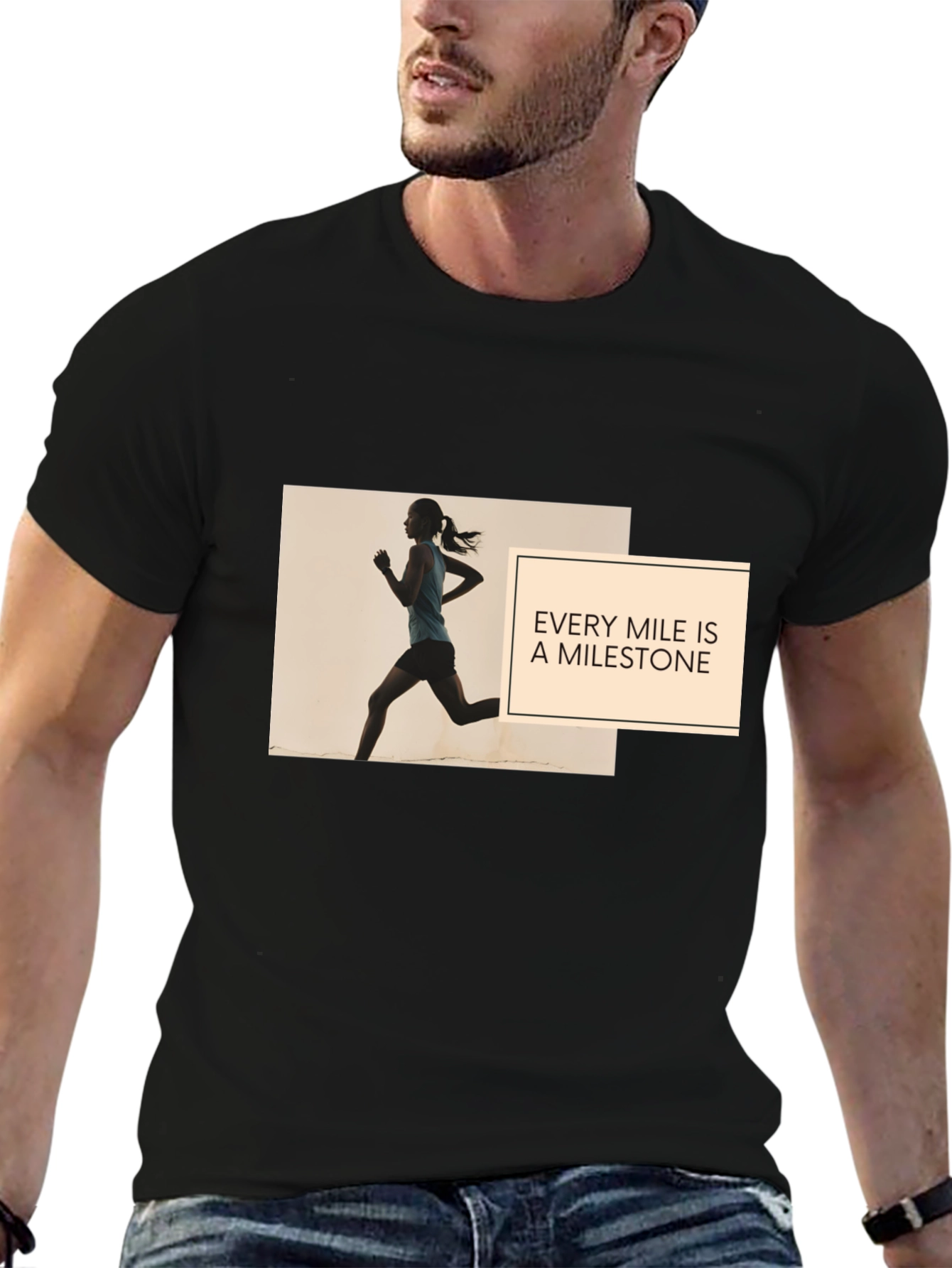 Every Mile is a Milestone Graphic Tee