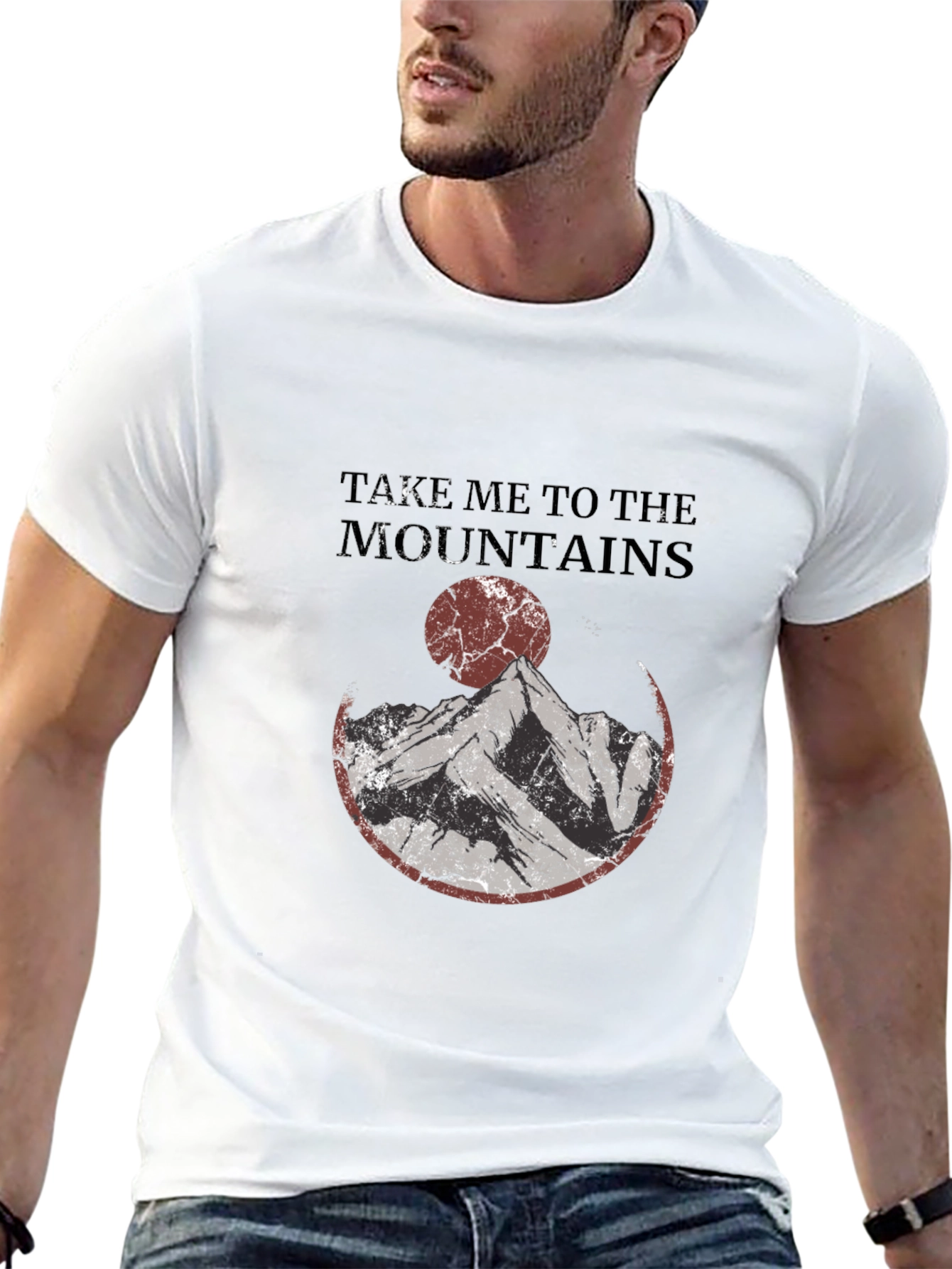 Mountains Graphic Tee - Adventure Awaits!