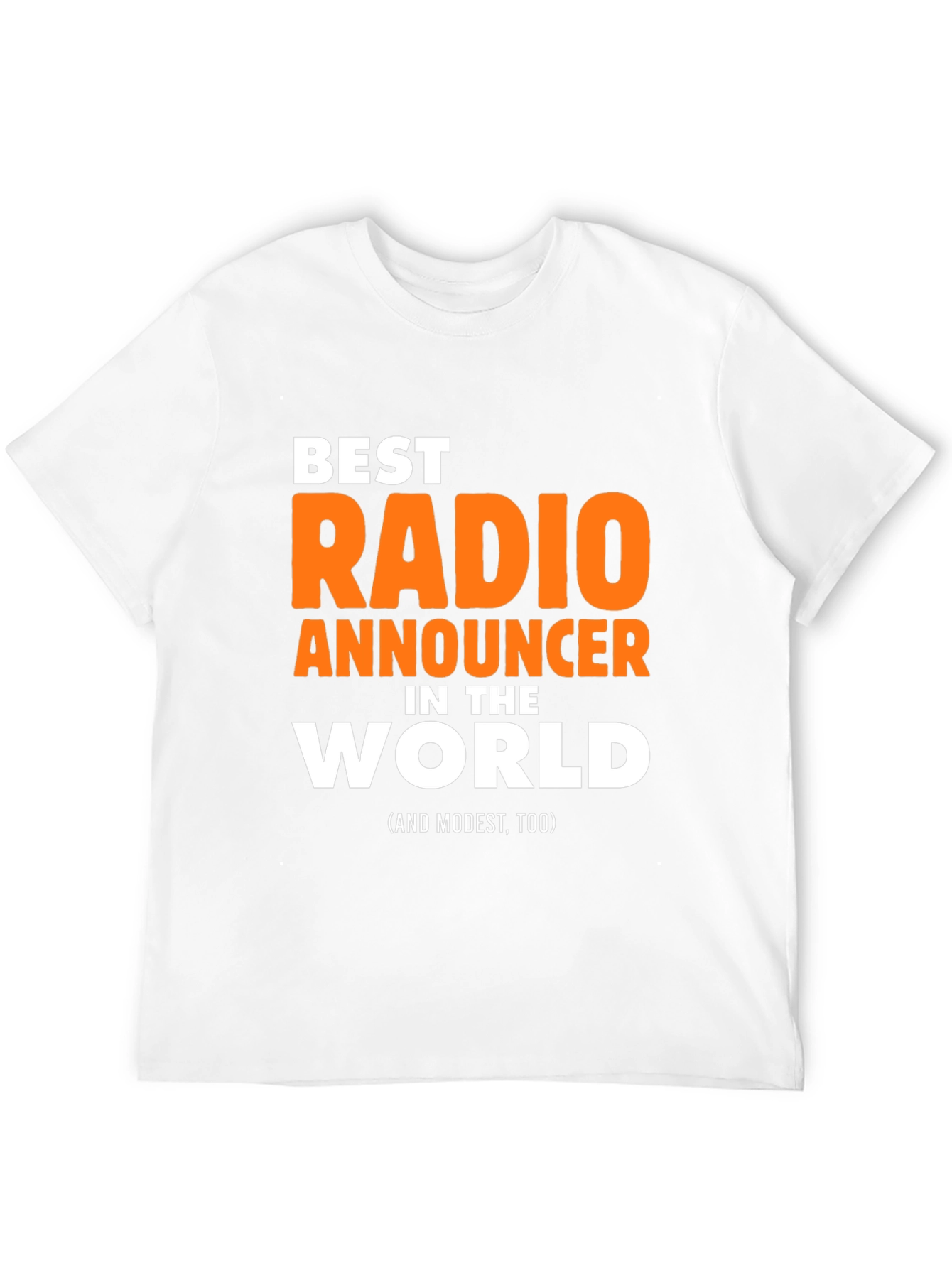 Best Radio Announcer T-Shirt - Funny Gift