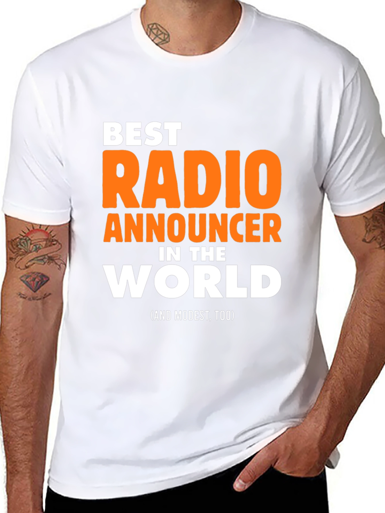 Best Radio Announcer T-Shirt - Funny Gift
