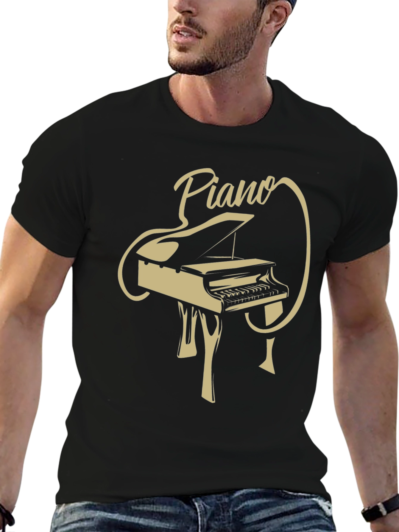 Piano T-Shirt - Musical Instrument Tee