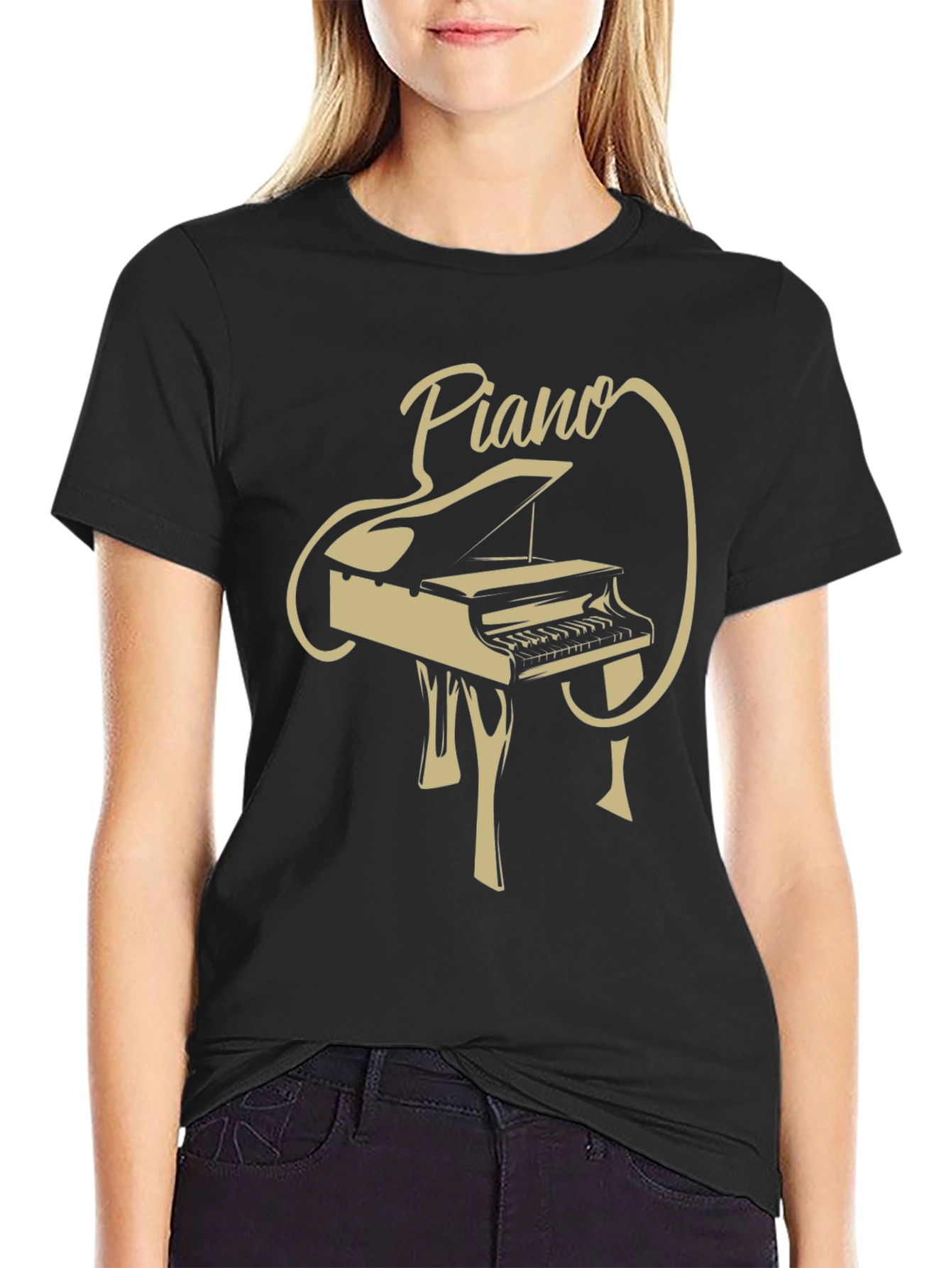 Piano T-Shirt - Musical Instrument Tee