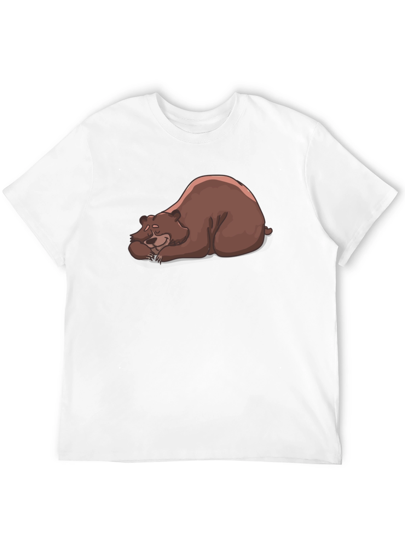 Bear Nap Graphic T-Shirt - Casual Comfort