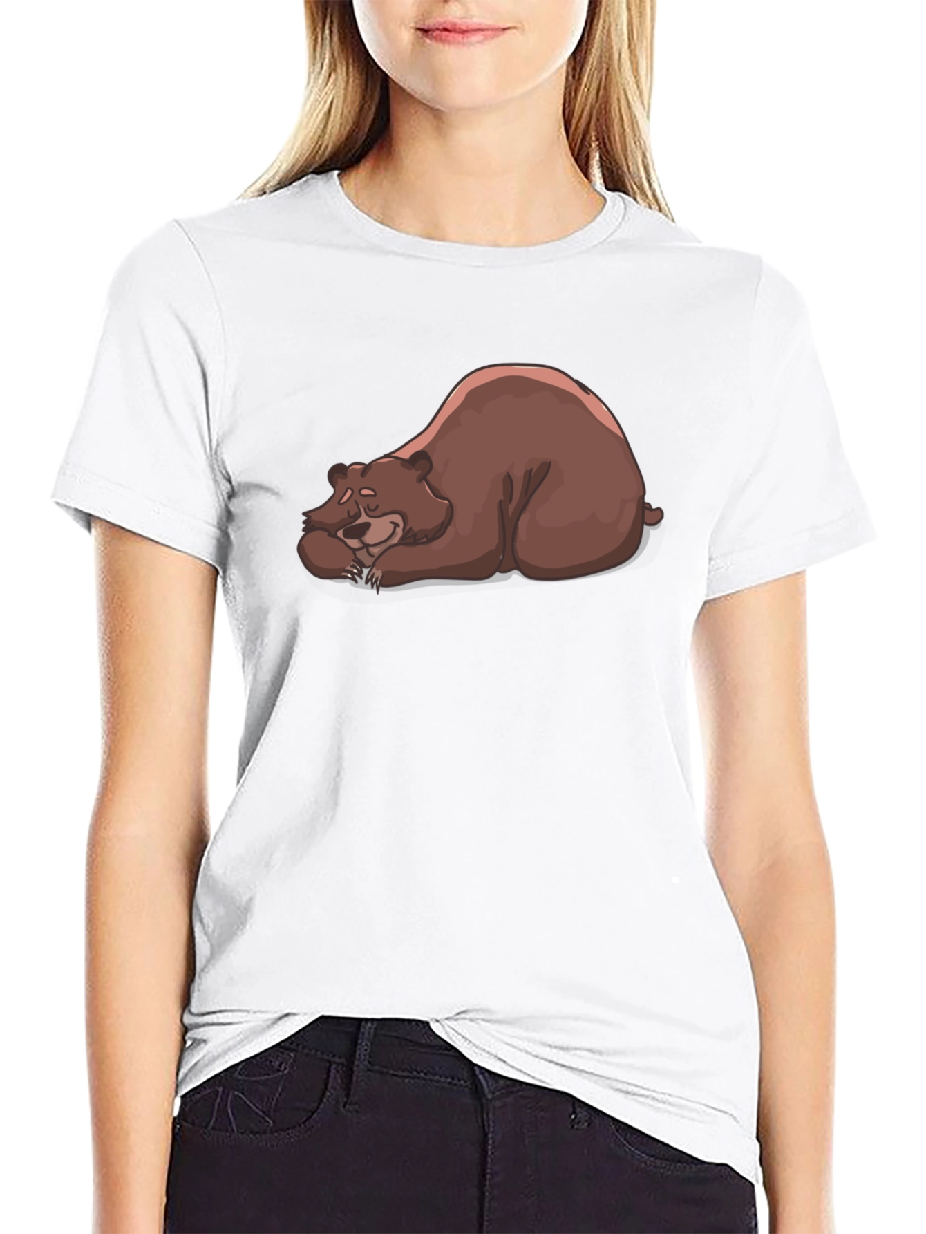 Bear Nap Graphic T-Shirt - Casual Comfort