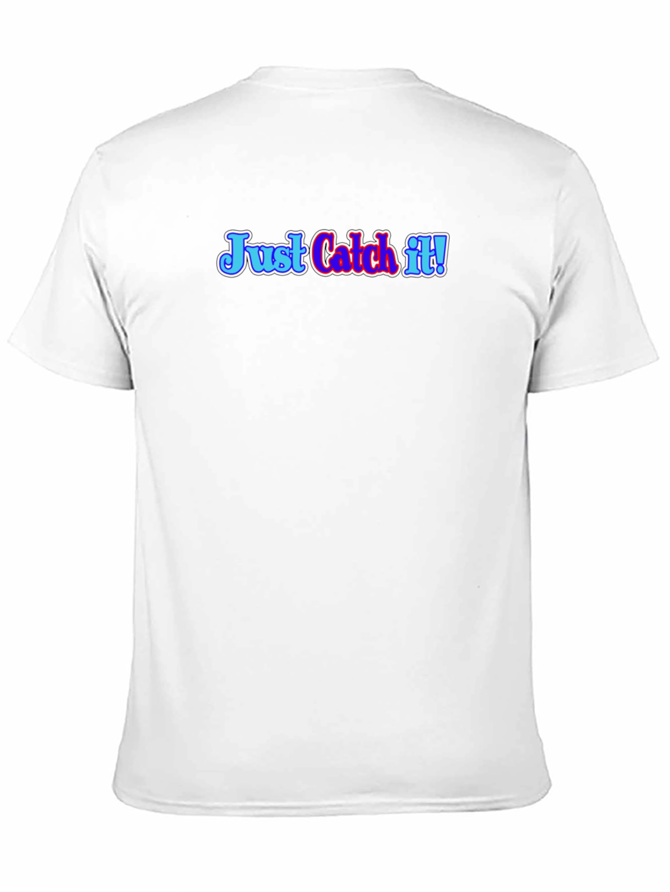 Just Catch It! Black Graphic Tee